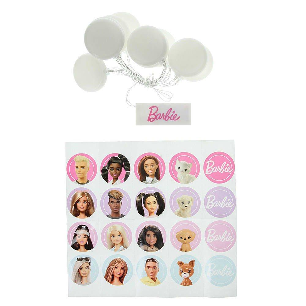 White - Paladone - Barbie String Lights with Stickers - 1
