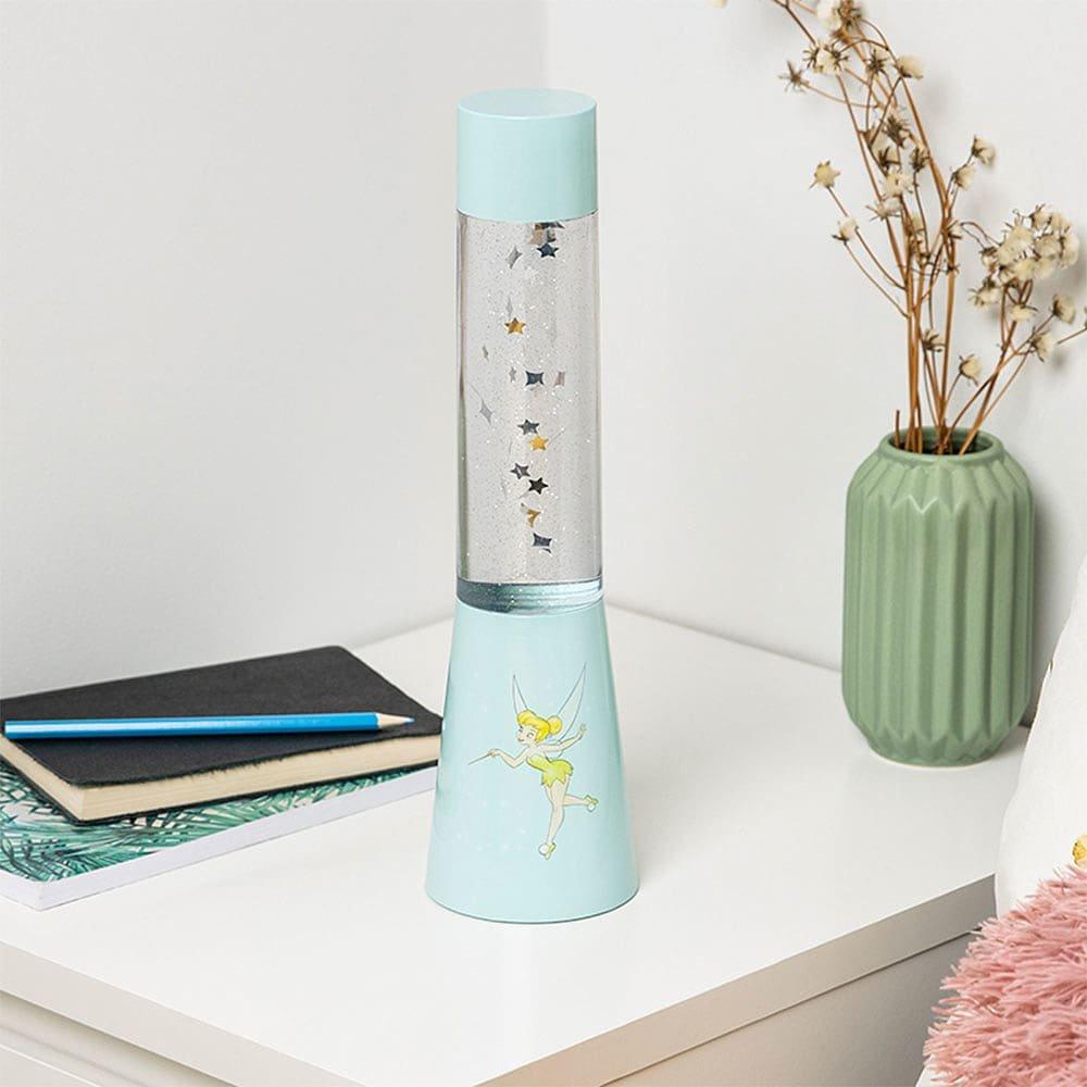 Blue Glitter - Paladone - Disney Tinker Bell Plastic Flow Lamp - 4