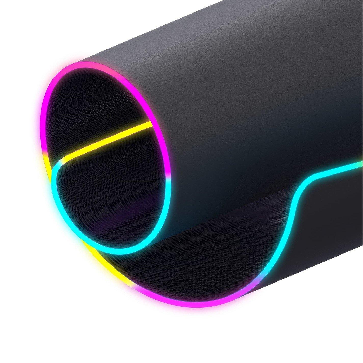 PC Mouse Mat - Stealth - STEALTH Light-Up LED XL Gaming Mat for PC and console - 1