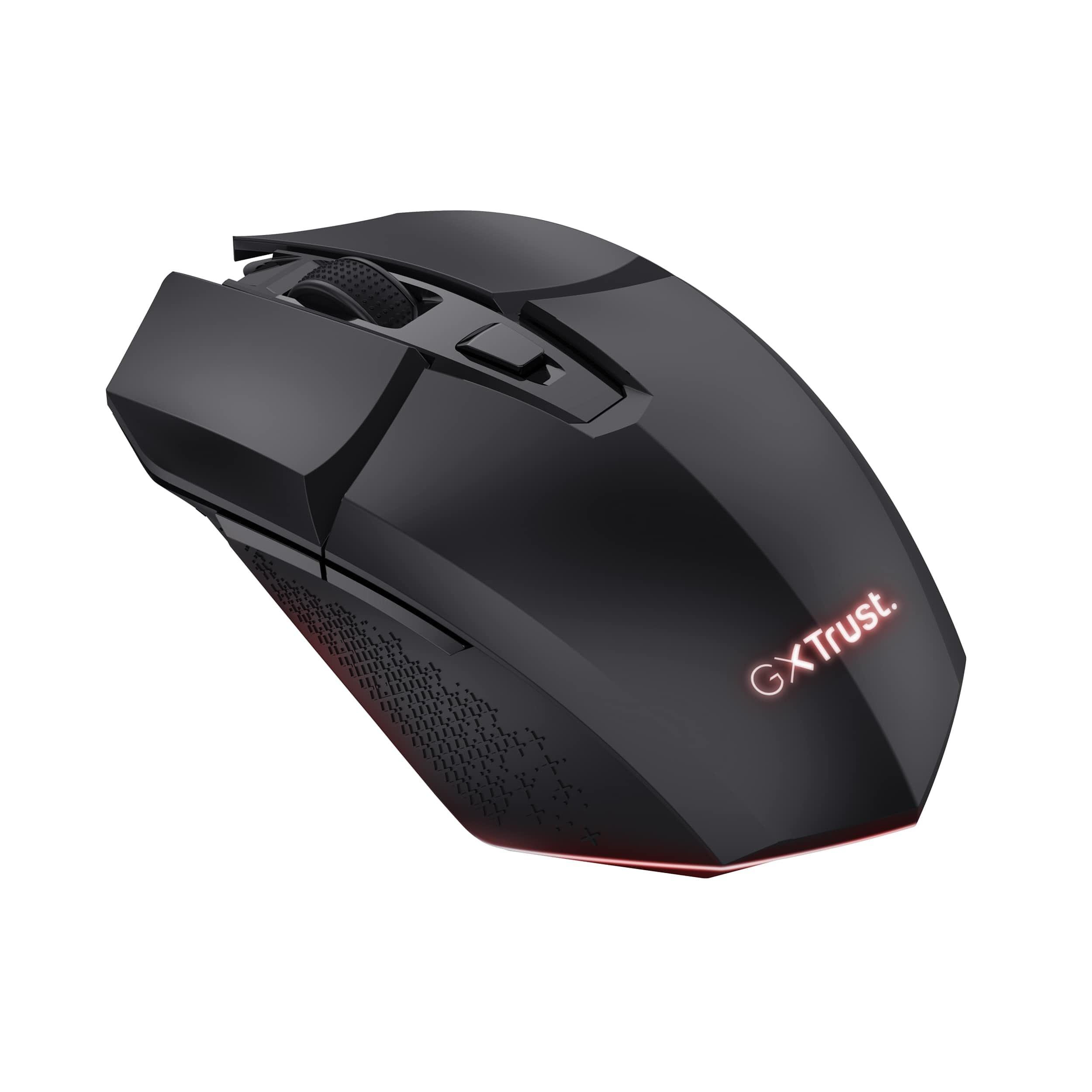 Black - Trust - Trust GXT110 Felox Wireless Mouse - Black - 5