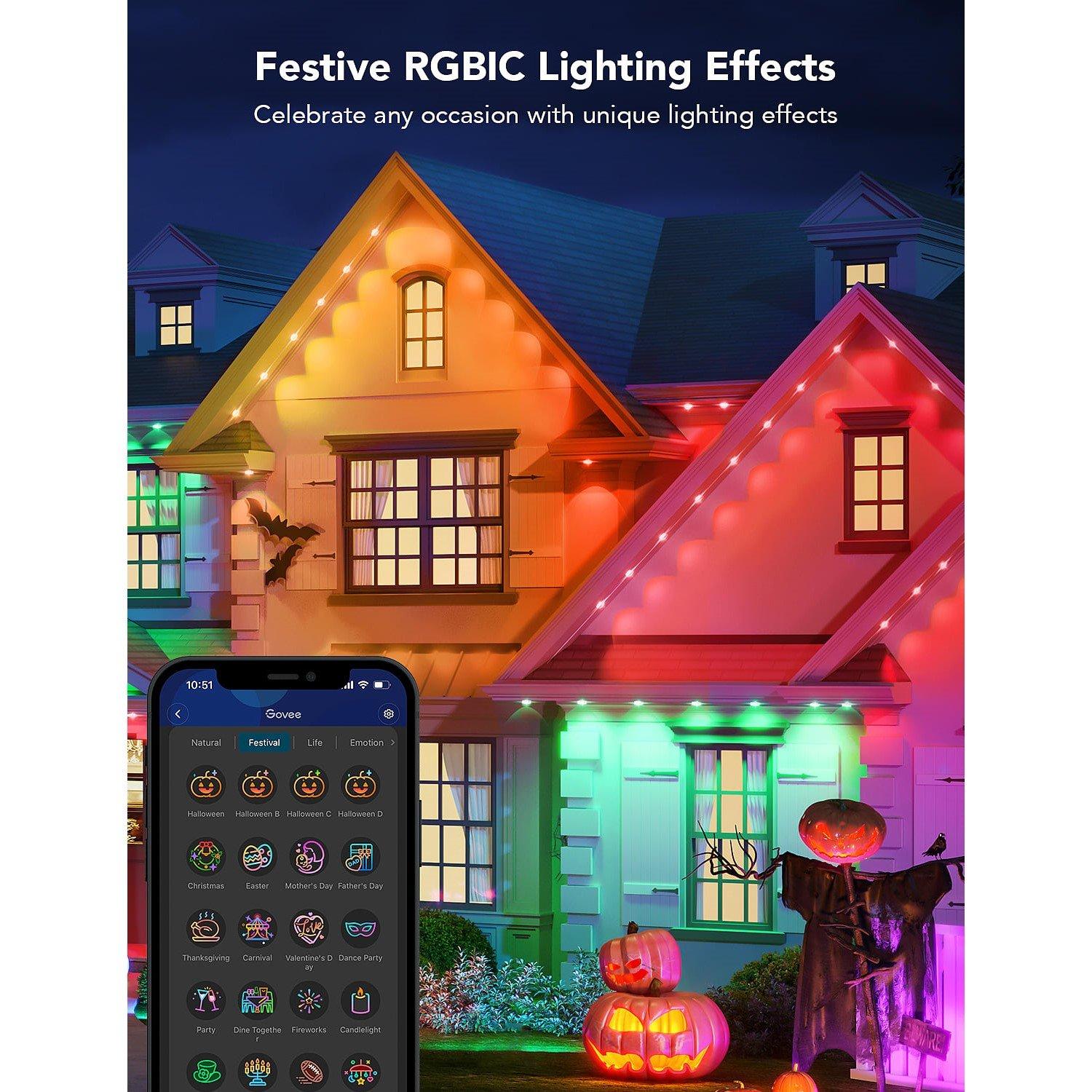 ple - GOVEE - Govee Permanent Outdoor Lights (15m) - 4