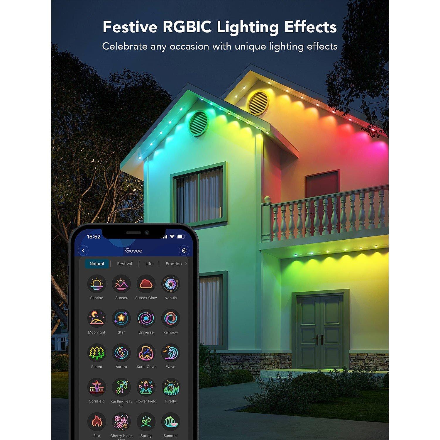 ple - GOVEE - Govee Permanent Outdoor Lights (15m) - 7