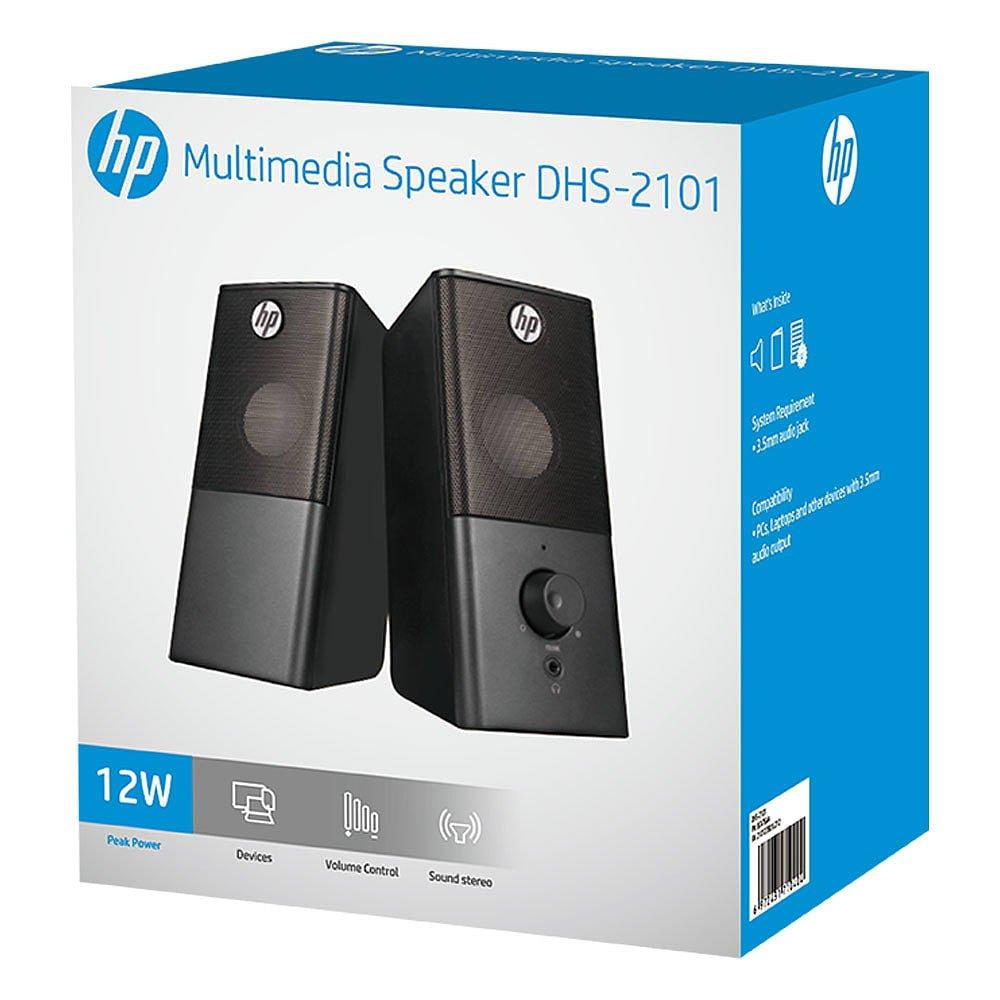 Black - HP - Multimedia Speaker Tall - 2