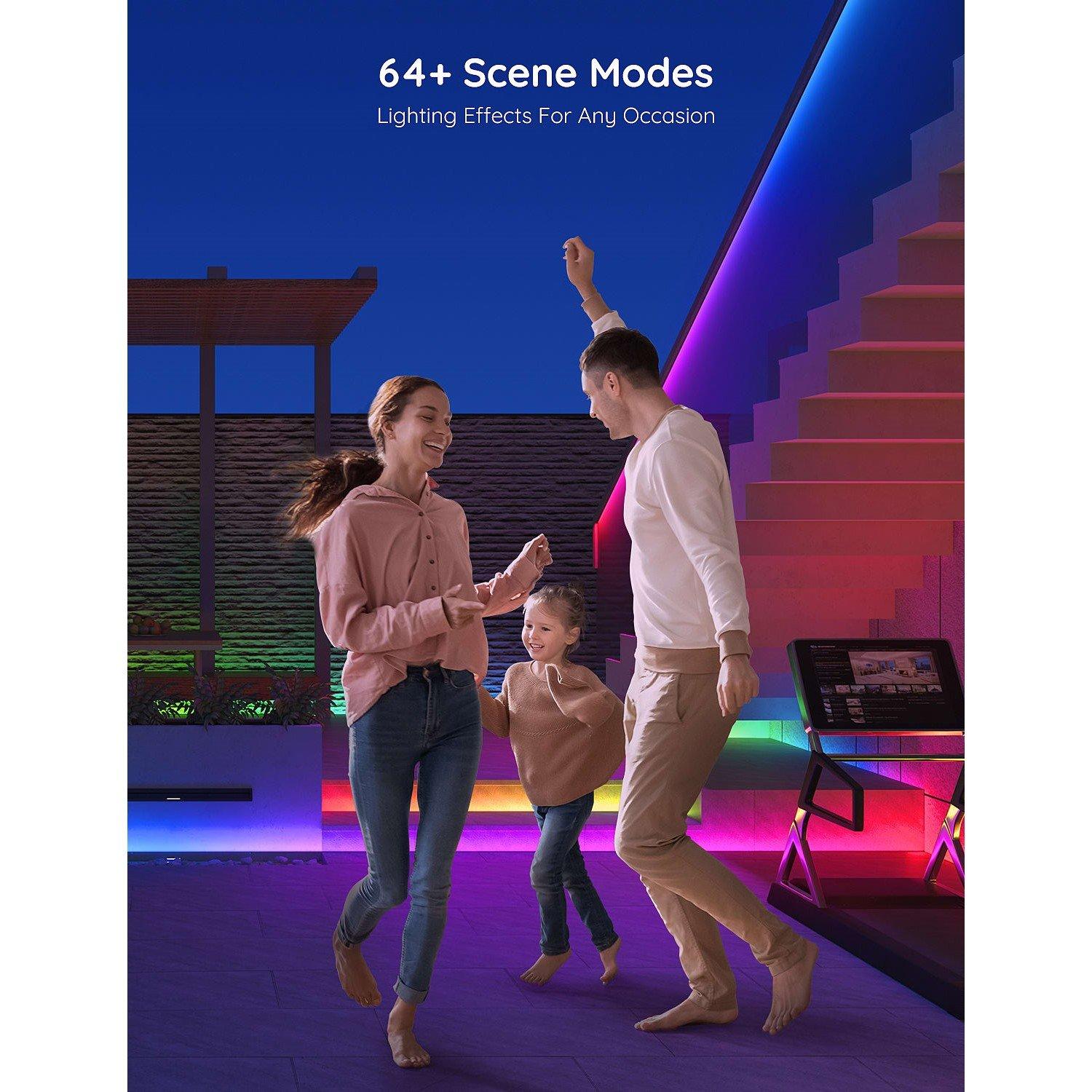 Meerkleurig - GOVEE - Govee Phantasy Outdoor LED RGBIC Strip (10m) - 4