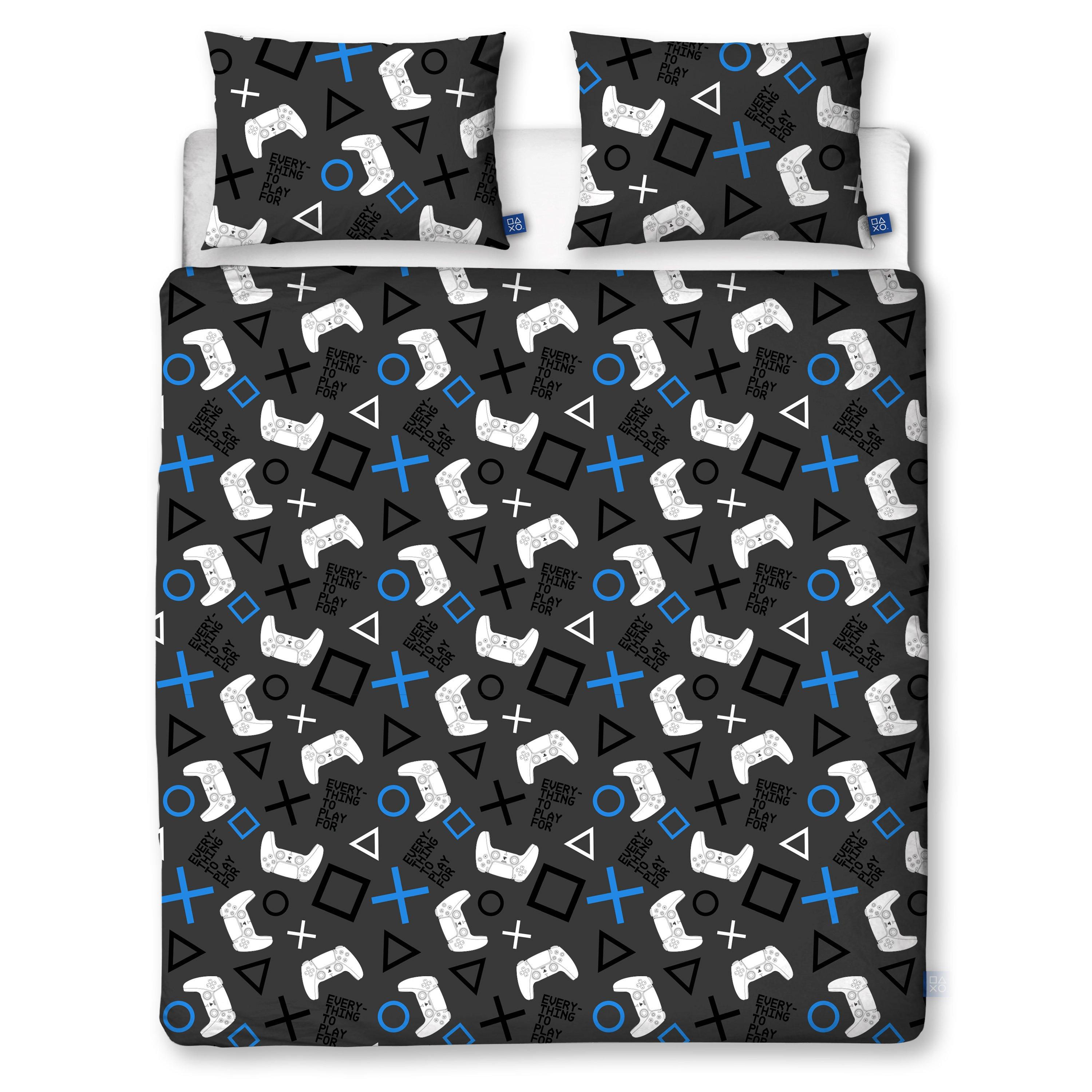 Grey - PlayStation - Playstation Gamers Double Duvet - 9