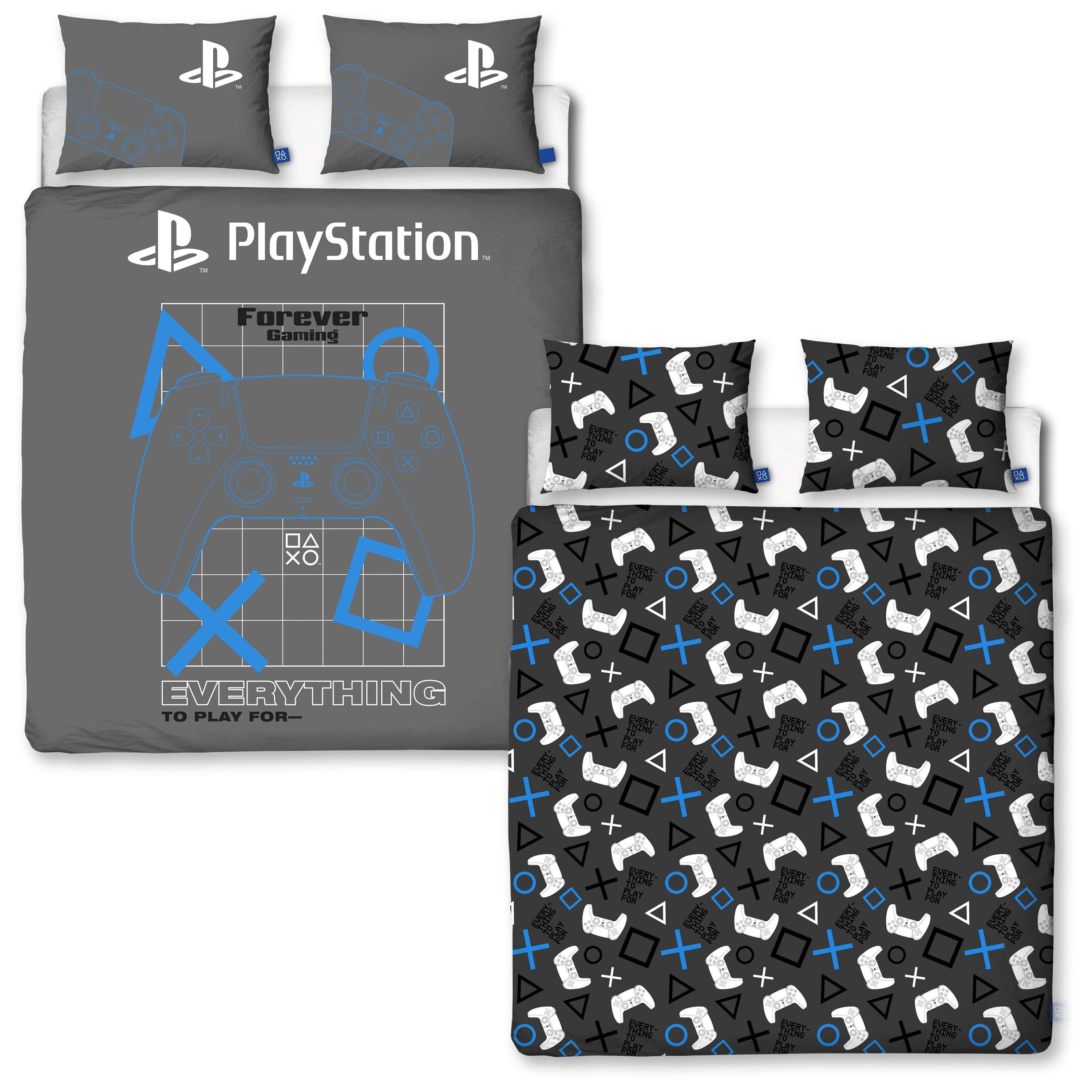 Grey - PlayStation - Playstation Gamers Double Duvet - 10