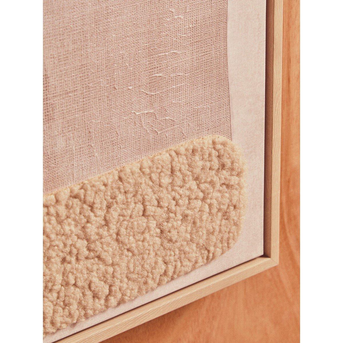 Natural - Fifty Five South - Astratto Set Of 2 Natural Textured Wall Art - 3