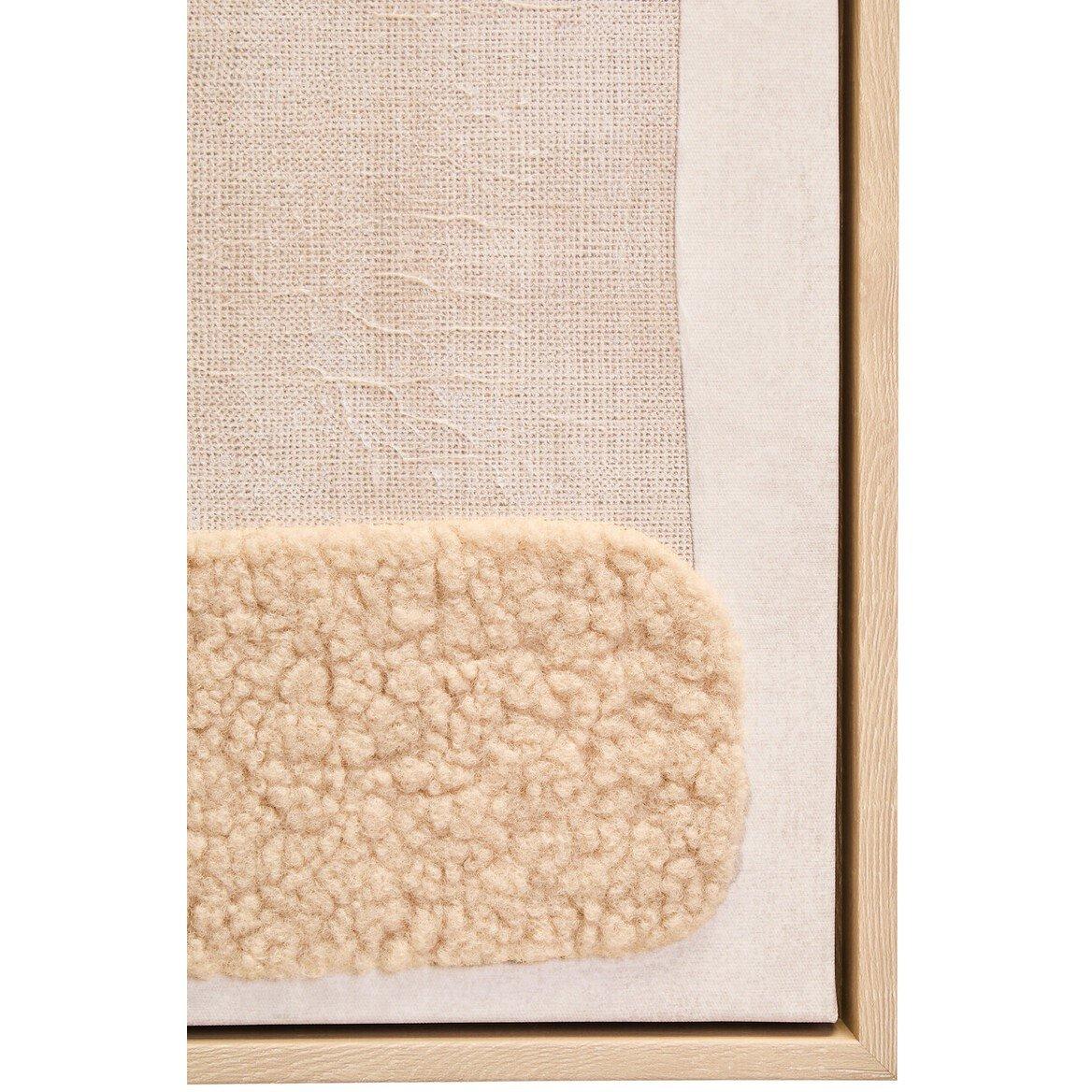 Natural - Fifty Five South - Astratto Set Of 2 Natural Textured Wall Art - 9