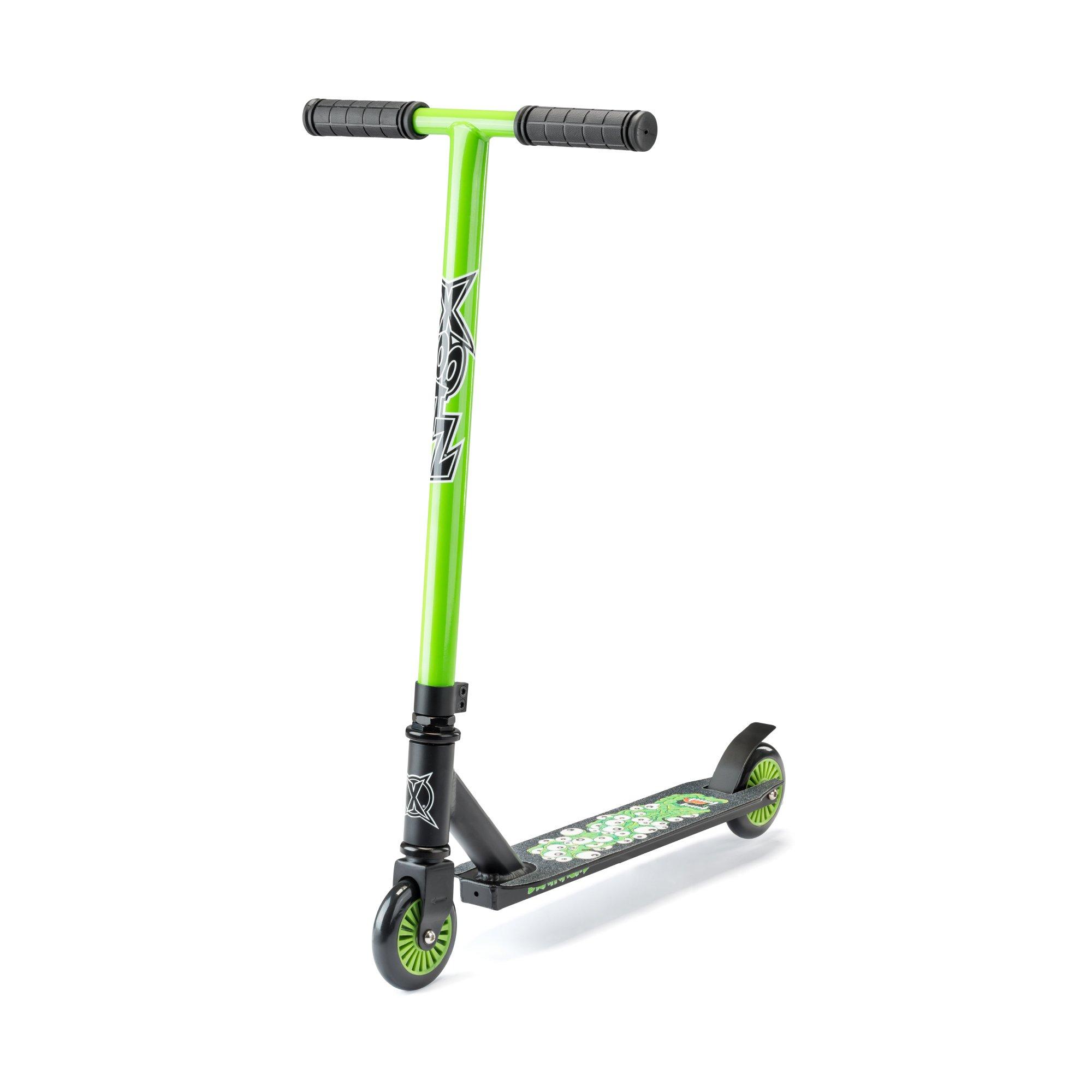 Xootz Brainache Youth Scooter - Black And Green