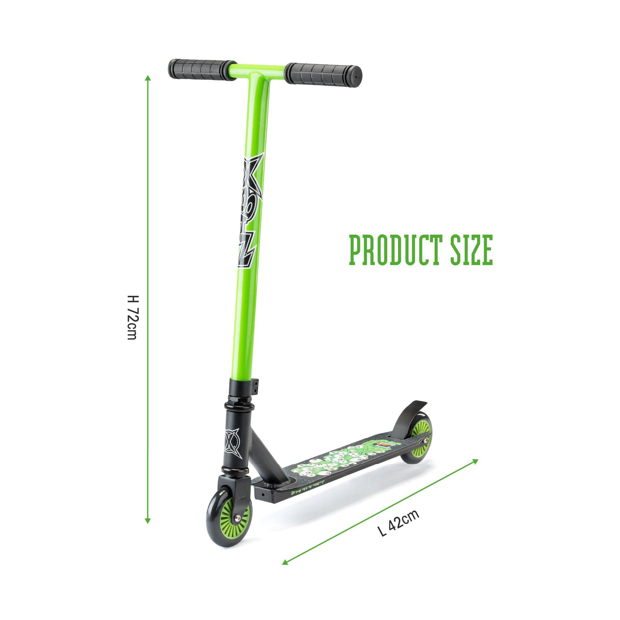 Black And Green - Xootz - Brainache Youth Scooter - 7