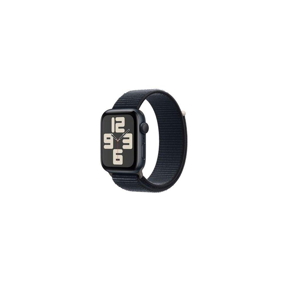 Black - Apple - Apple Watch SE GPS + Cellular 44mm Midnight (2023)