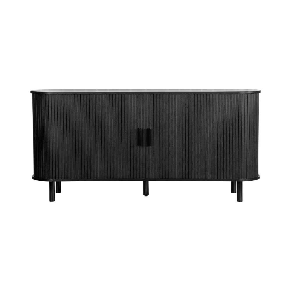 Black - Birlea - Axel 2 Door Fluted Sideboard - 7