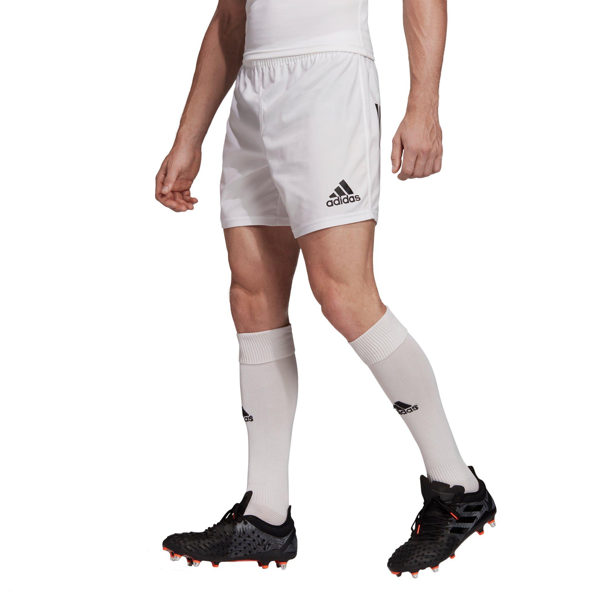 White/Black - adidas - Rugby Shorts Mens - 9