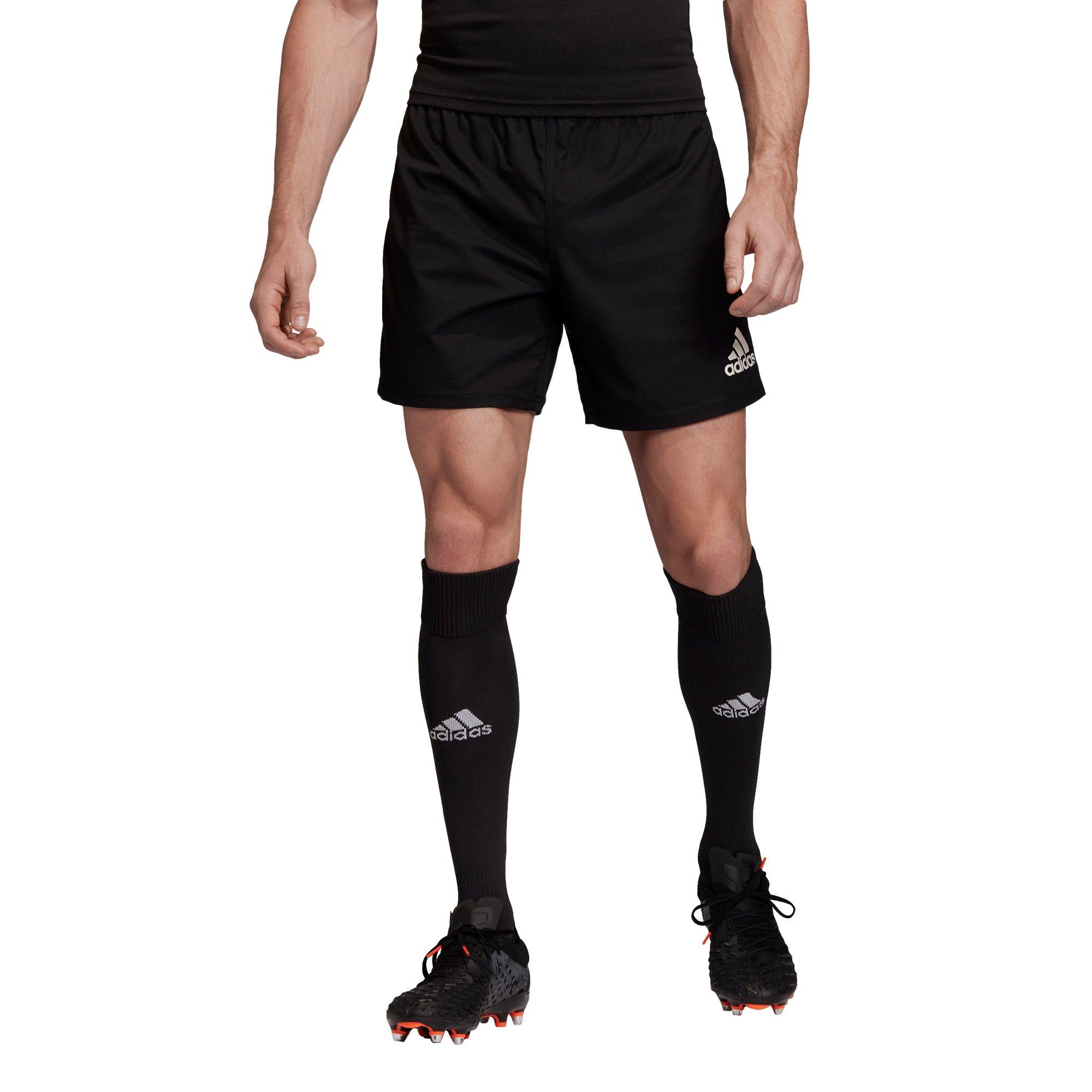 Preto/Branco - adidas - Rugby Shorts Mens - 2