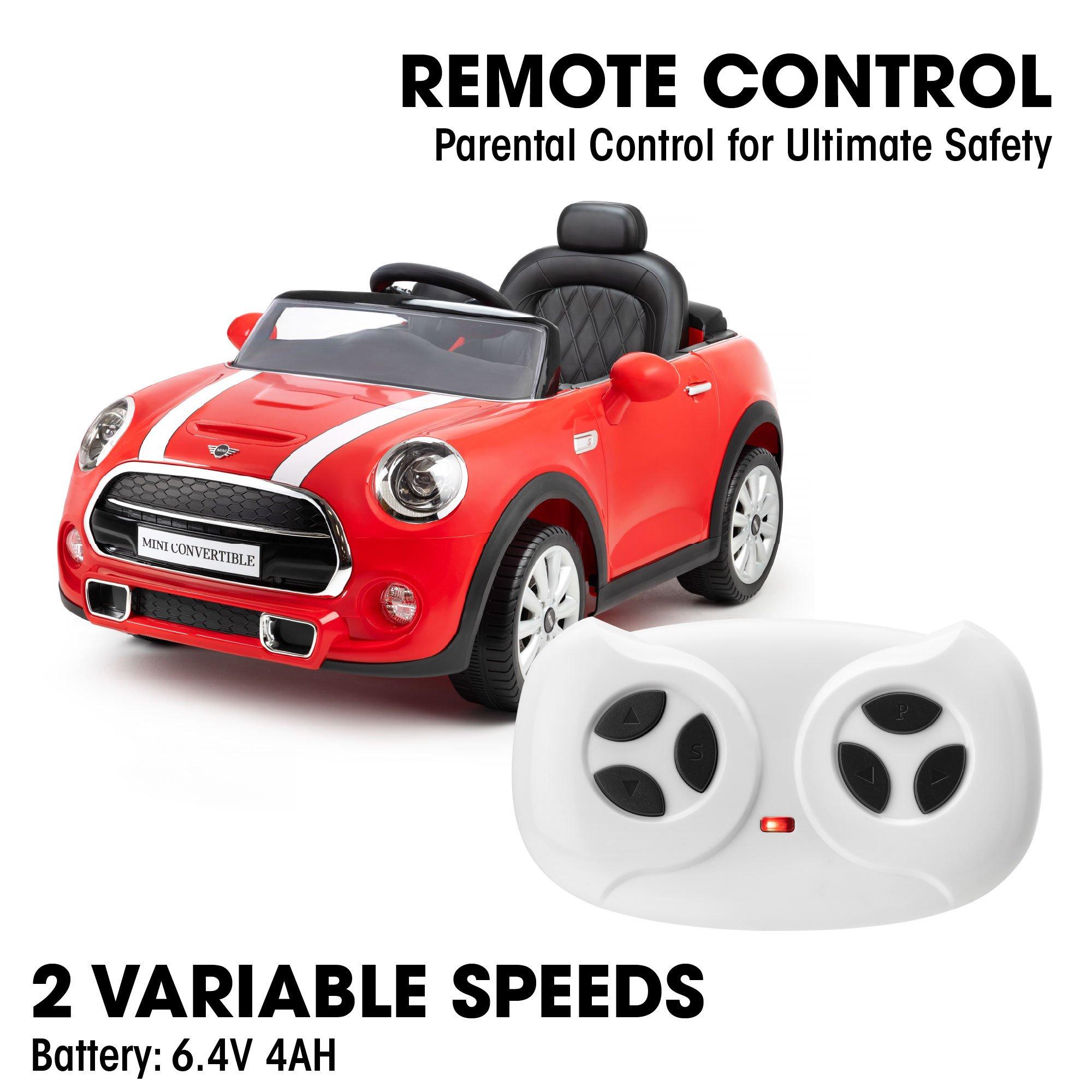 Red - Xootz - Mini Cooper Convertible - Red - 4