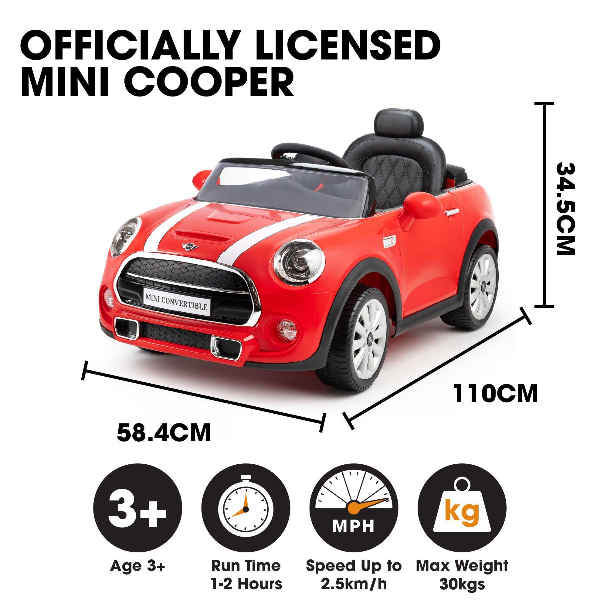 Red - Xootz - Mini Cooper Convertible - Red - 7