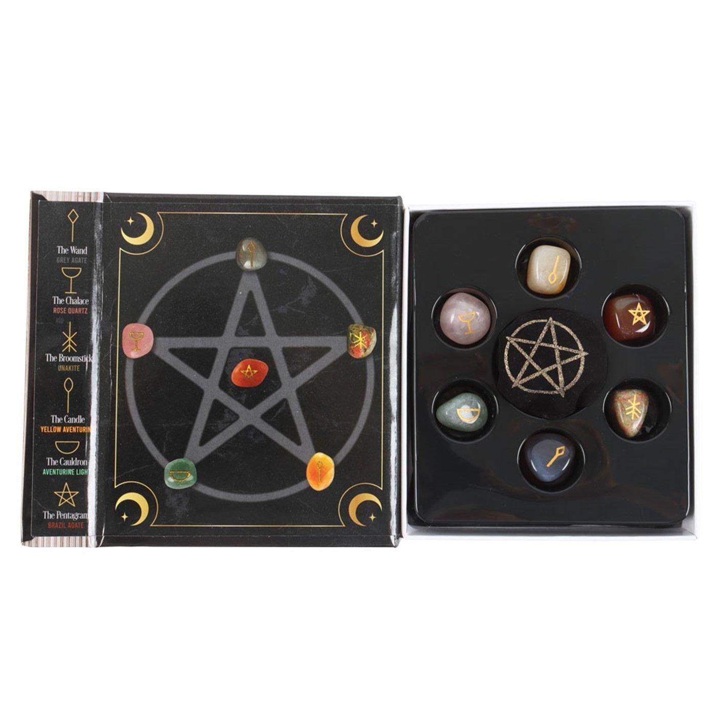 Black - Something Different - The Witches Guide to Crystals Gift Set - 2