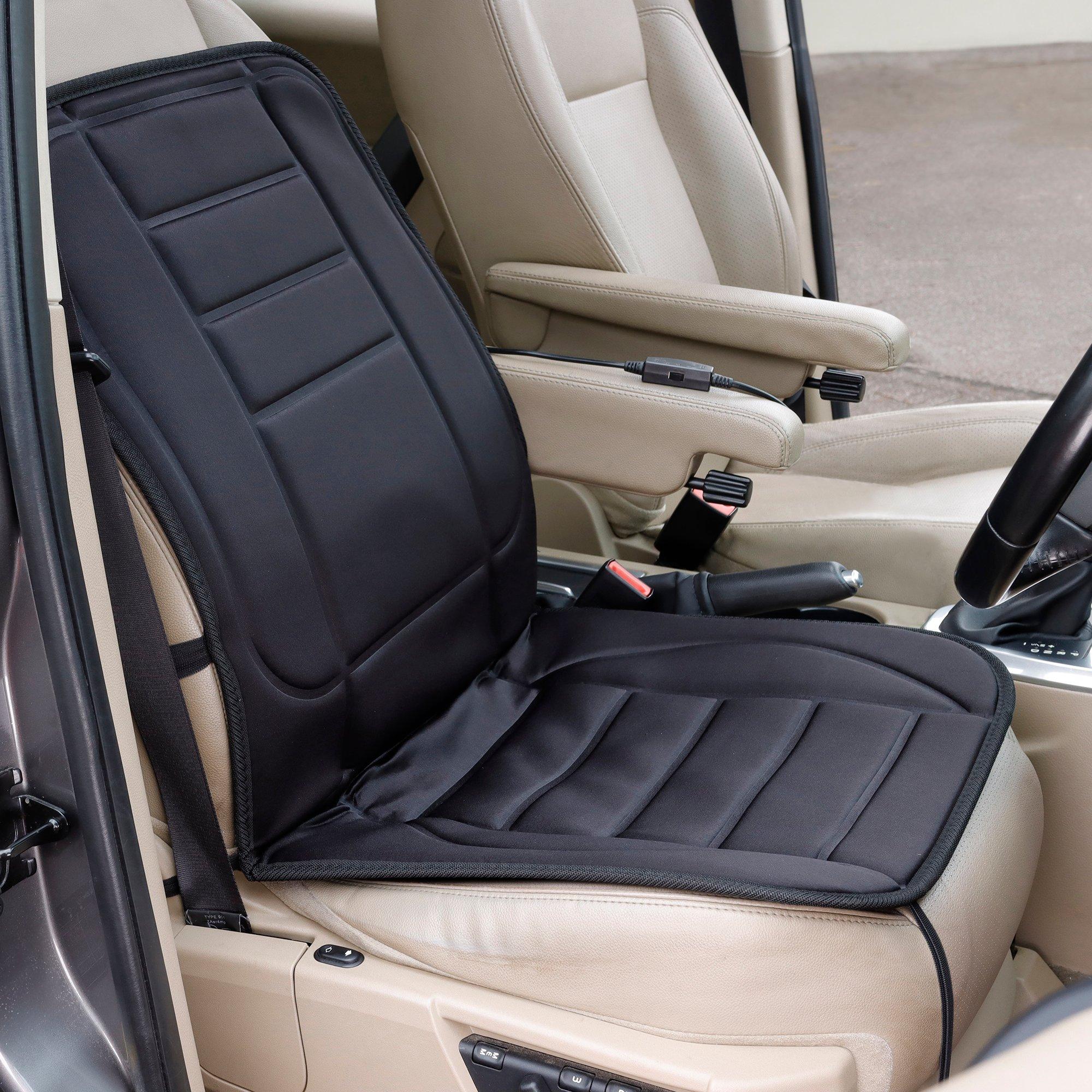Black - Streetwize - Heated Seat Cushion - 2