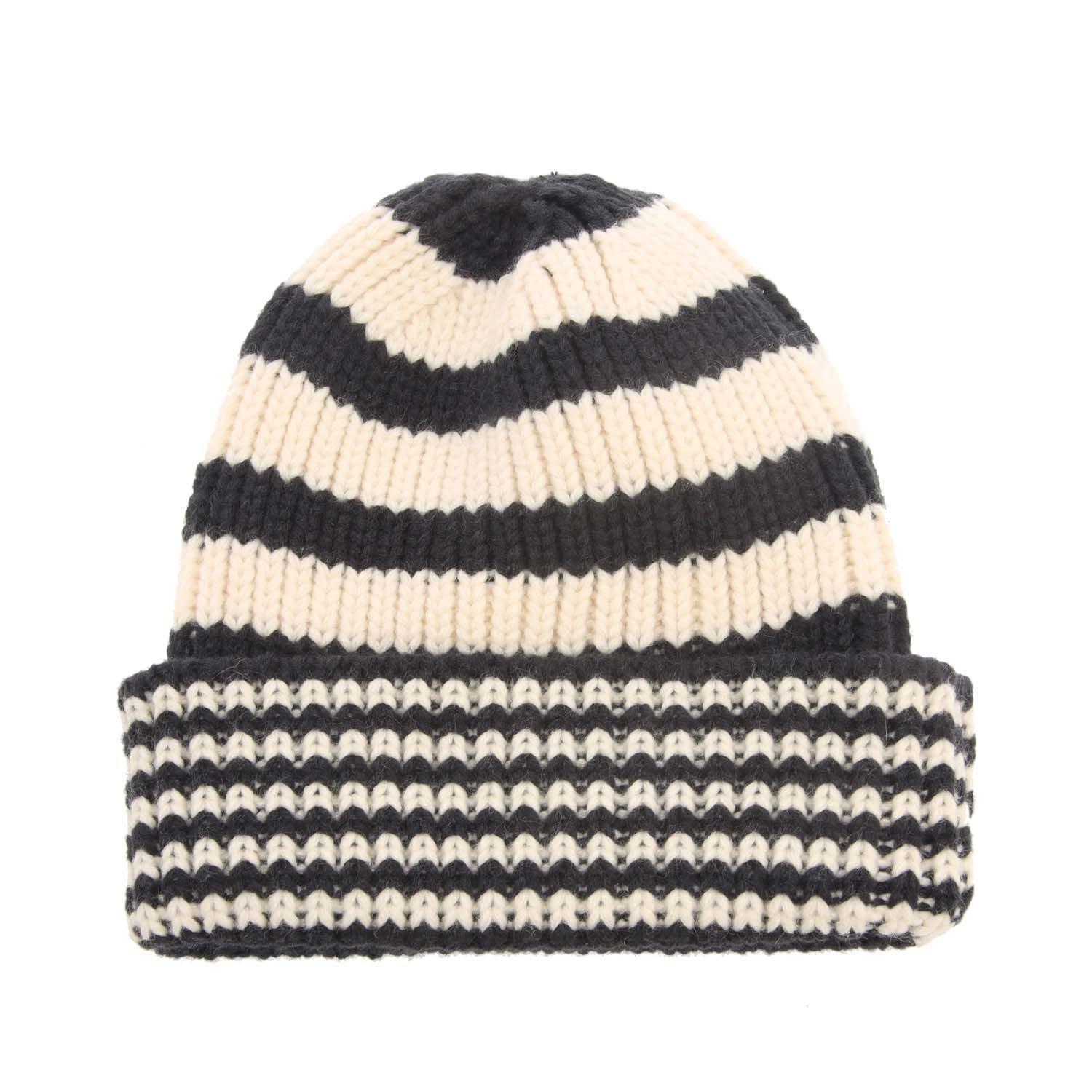 Blue - New Era - Stripe Knit Beanie - 2