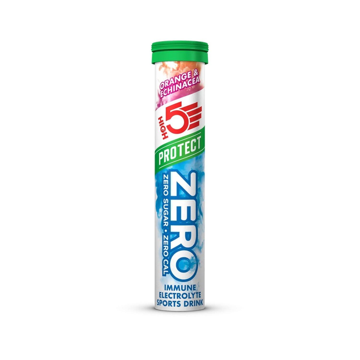 Orange & Echina - HIGH5 - High 5 Zero PROTECT Electrolyte Drink- Orange & Echinacea (Single Tube) - 1