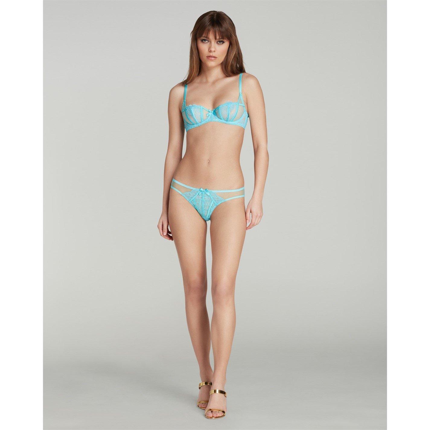Turquoise - Agent Provocateur - ROZLYN Balconette Bra - 3