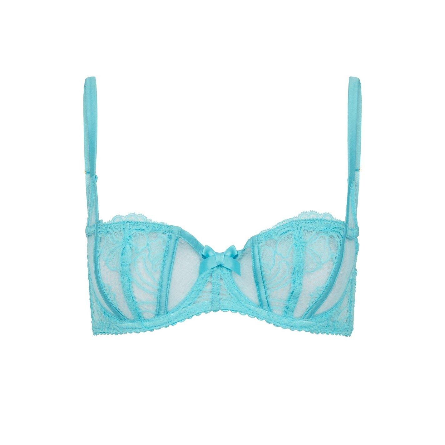 Turquoise - Agent Provocateur - ROZLYN Balconette Bra - 4