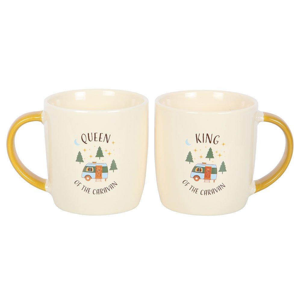 Multi - Something Different - Camping King and Queen Couples Mug Set - 3