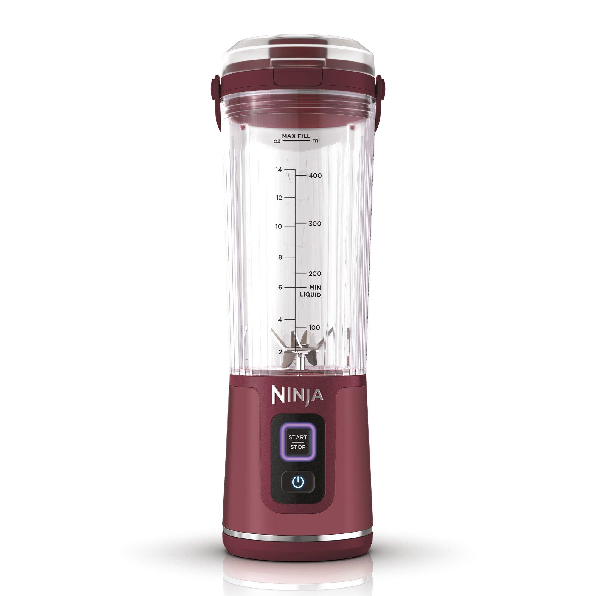 Cranberry - Ninja - Blast Cordless Portable Blender BC151UKCR - 1