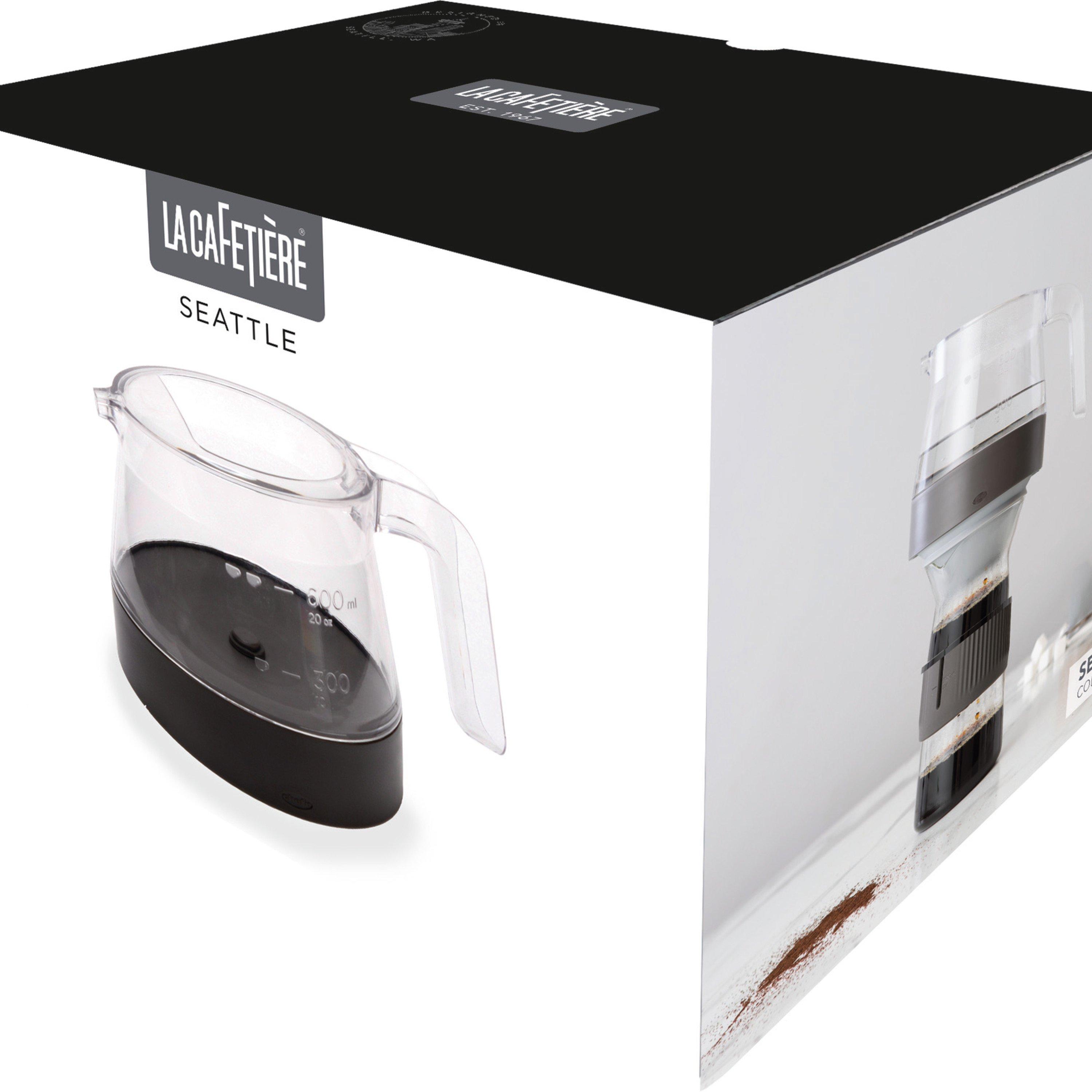 Black - La Cafetiere - La Cafetiere Glass Pour Over Coffee Diffuser - 3