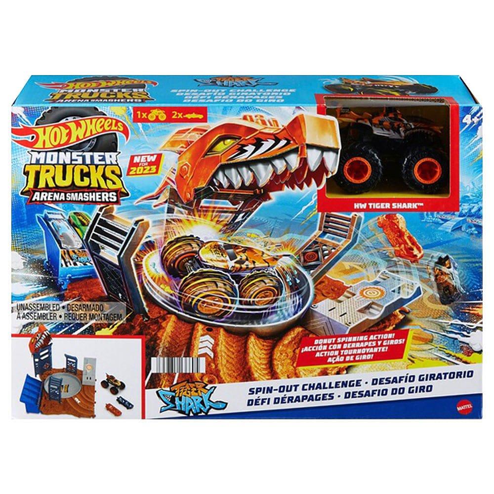 Multi Format An - Hot Wheels - Monster Trucks Tiger Shark Playset - 1