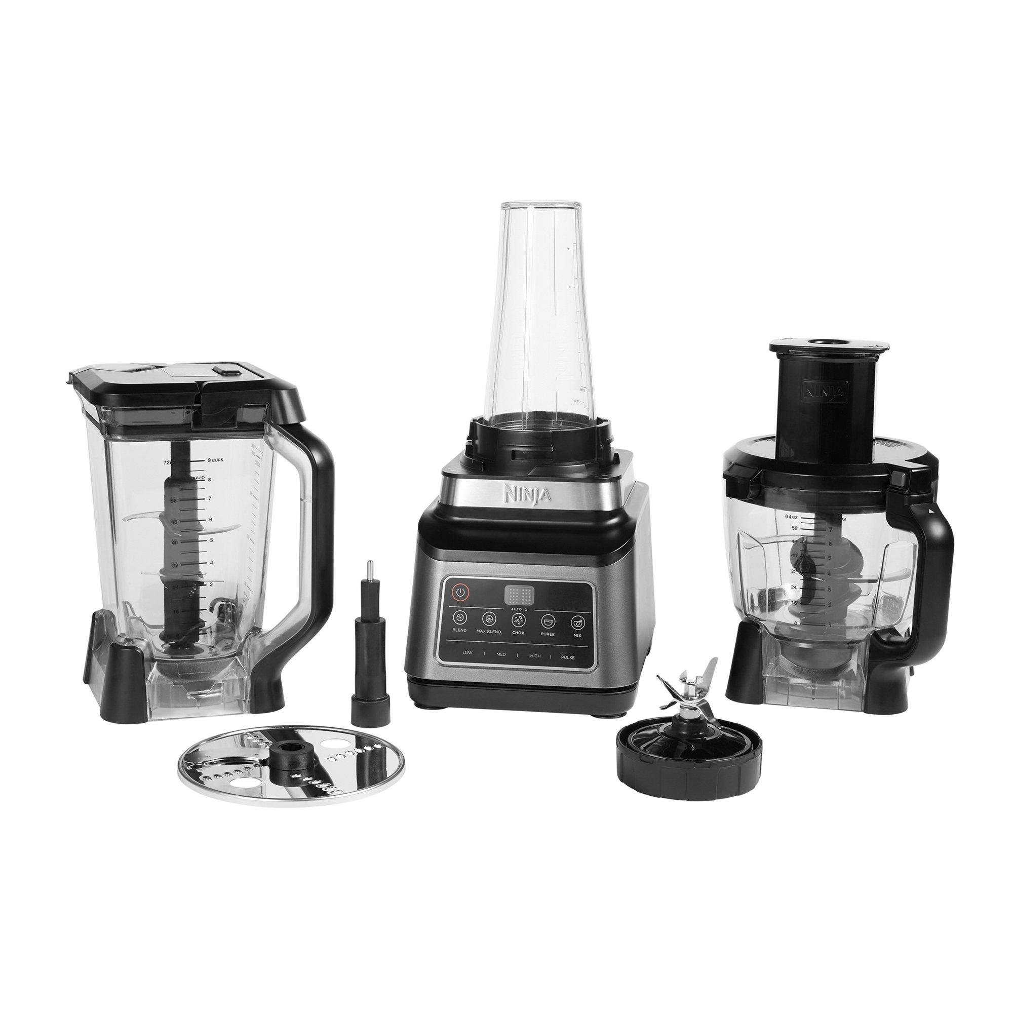 Ninja 3-in-1 Food Processor with Auto-iQ - Black / Grey
