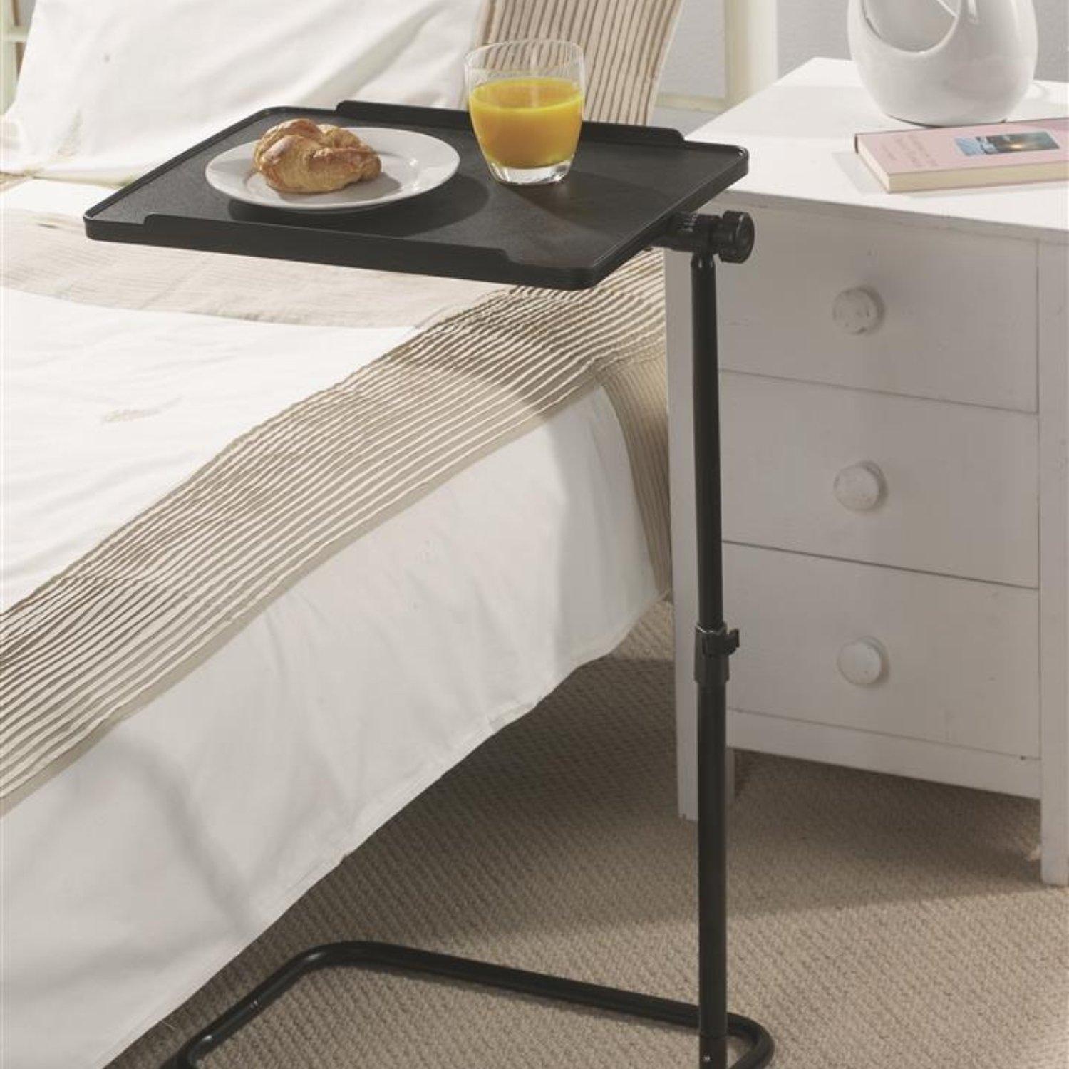 Black - Greenhurst - Adjustable Swivel Table - 2