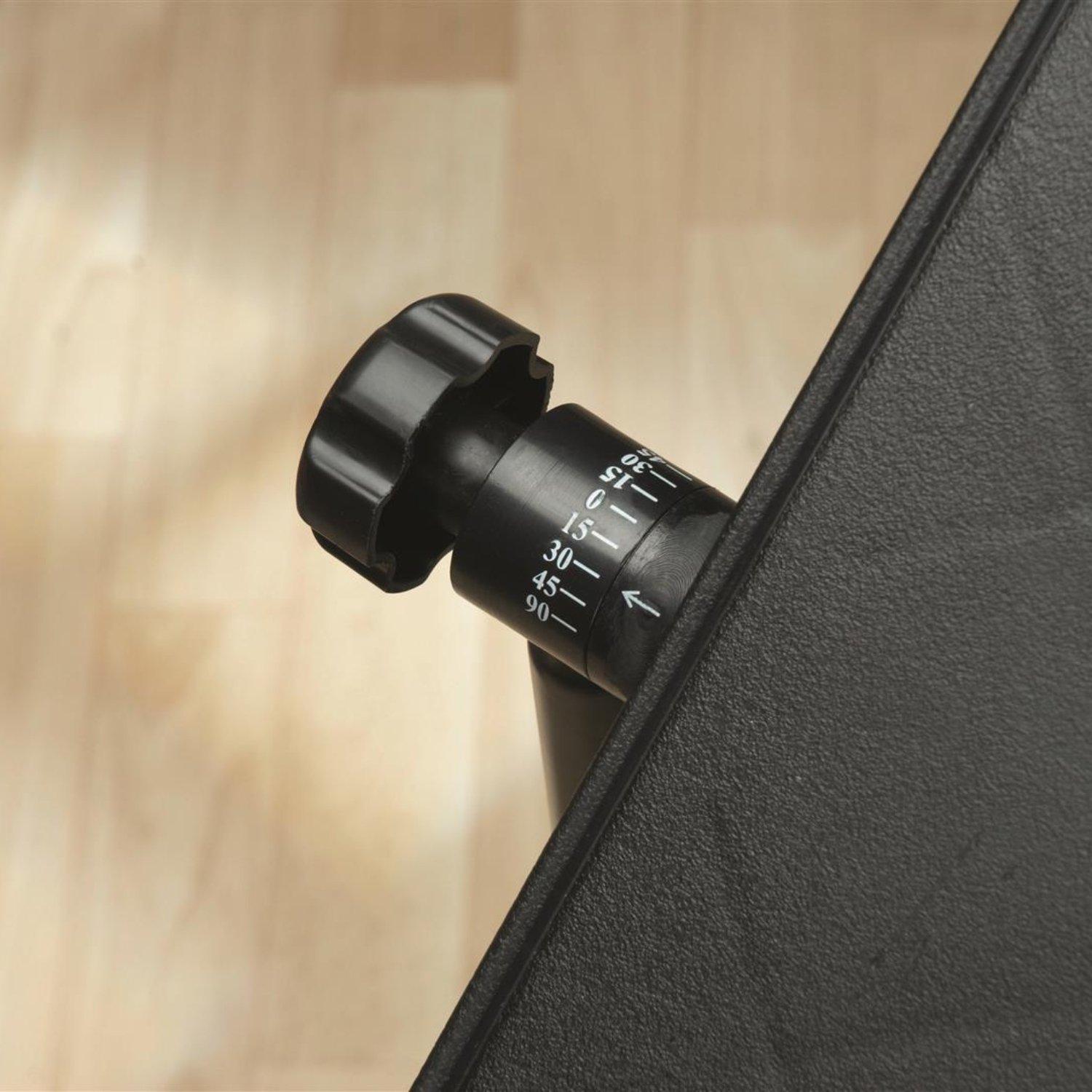 Black - Greenhurst - Adjustable Swivel Table - 4