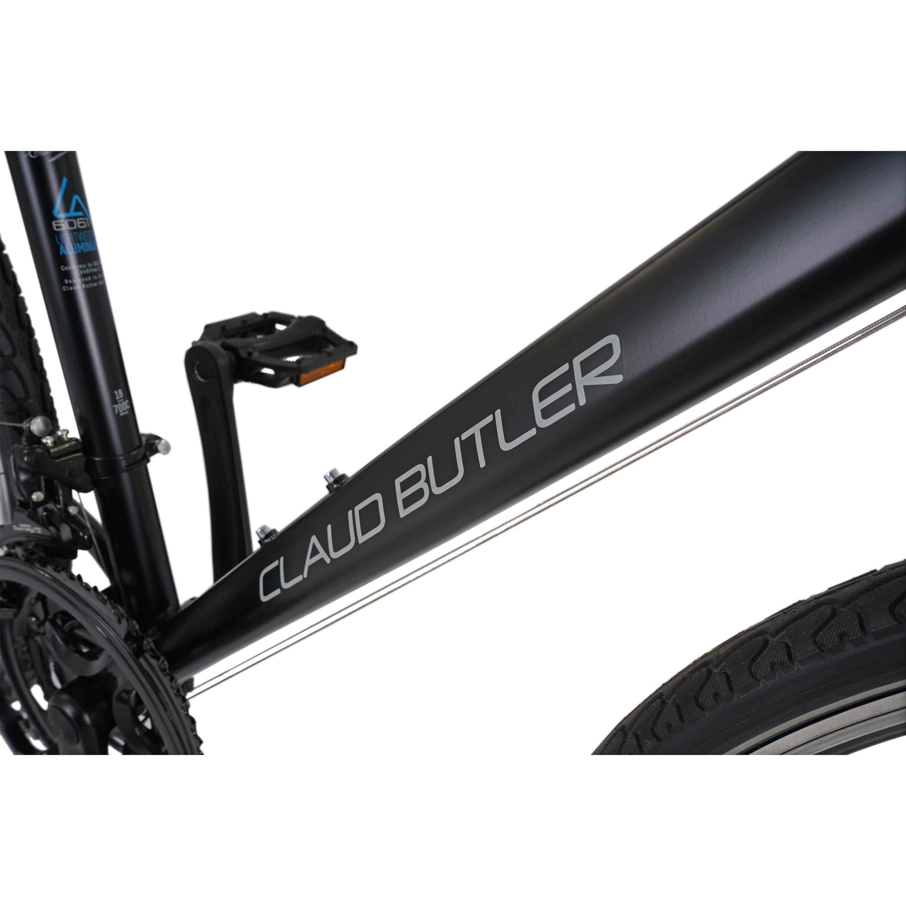 Black - Claud Butler - Claud Butler Explorer 1.0 Hybrid Bike - 4