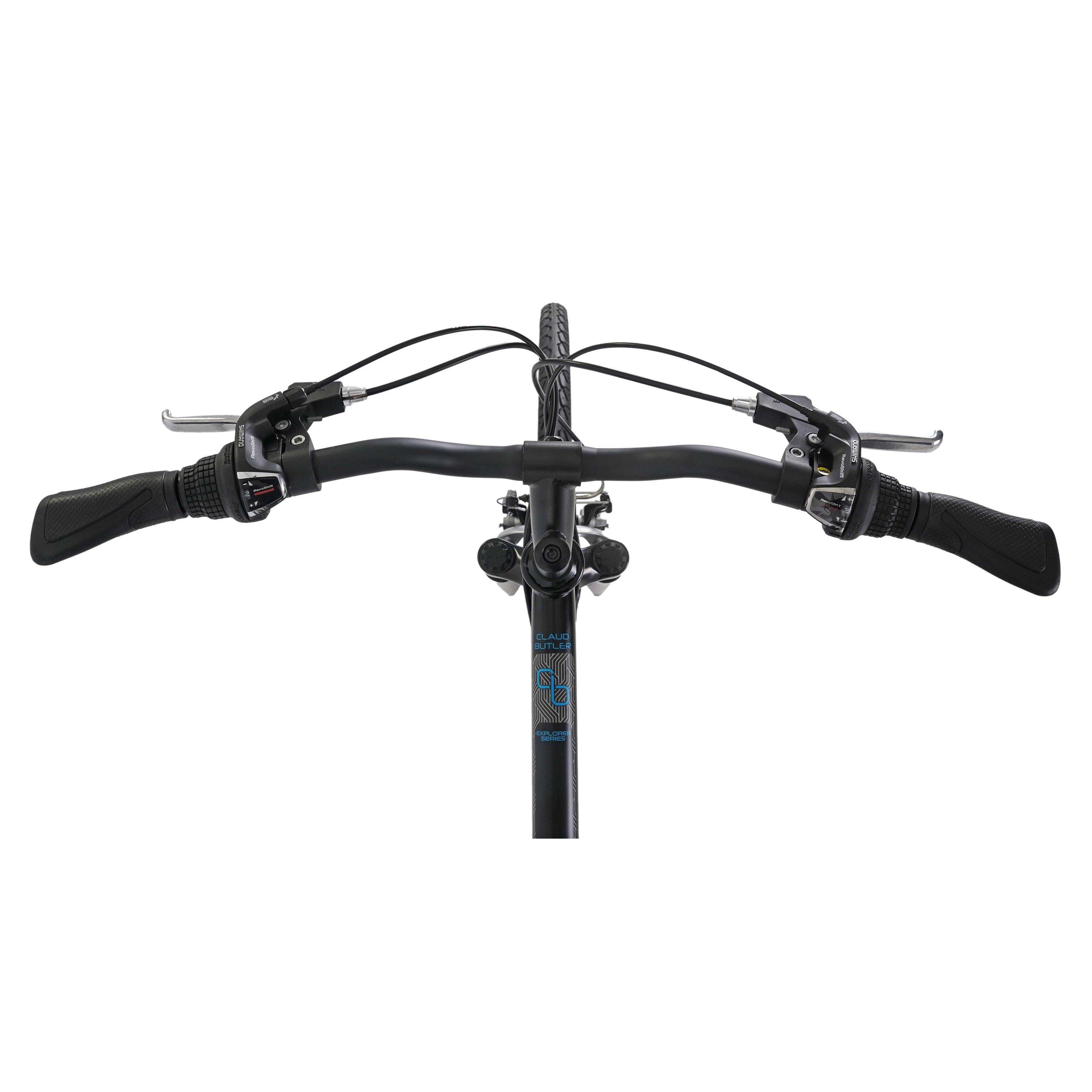 Black - Claud Butler - Claud Butler Explorer 1.0 Hybrid Bike - 7