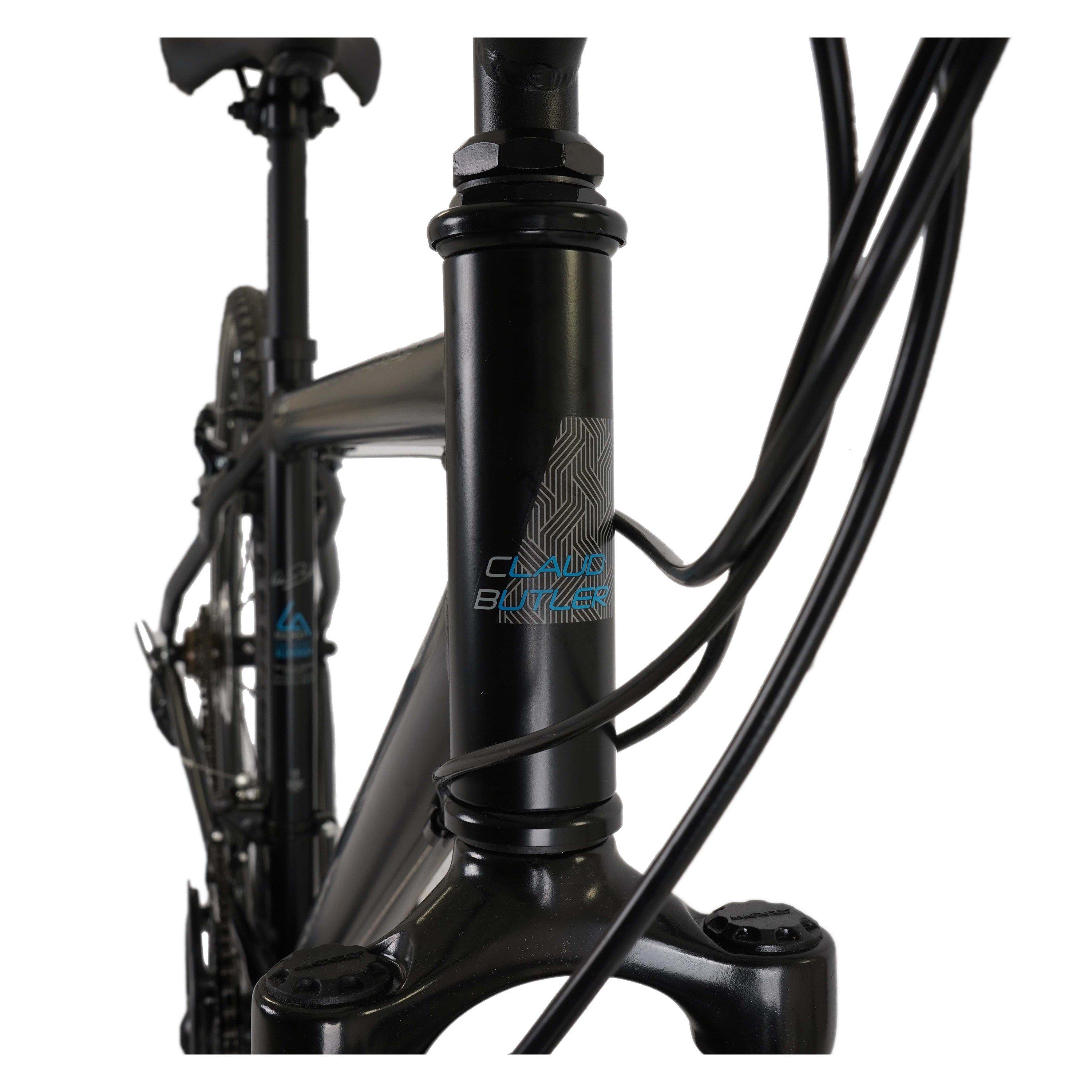 Black - Claud Butler - Claud Butler Explorer 1.0 Hybrid Bike - 9