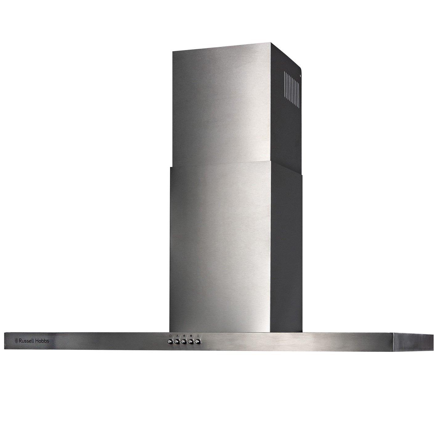Stainless Steel - Russell Hobbs - Russell Hobbs RHTCH900B1SS 90CM Cooker Hood - 7