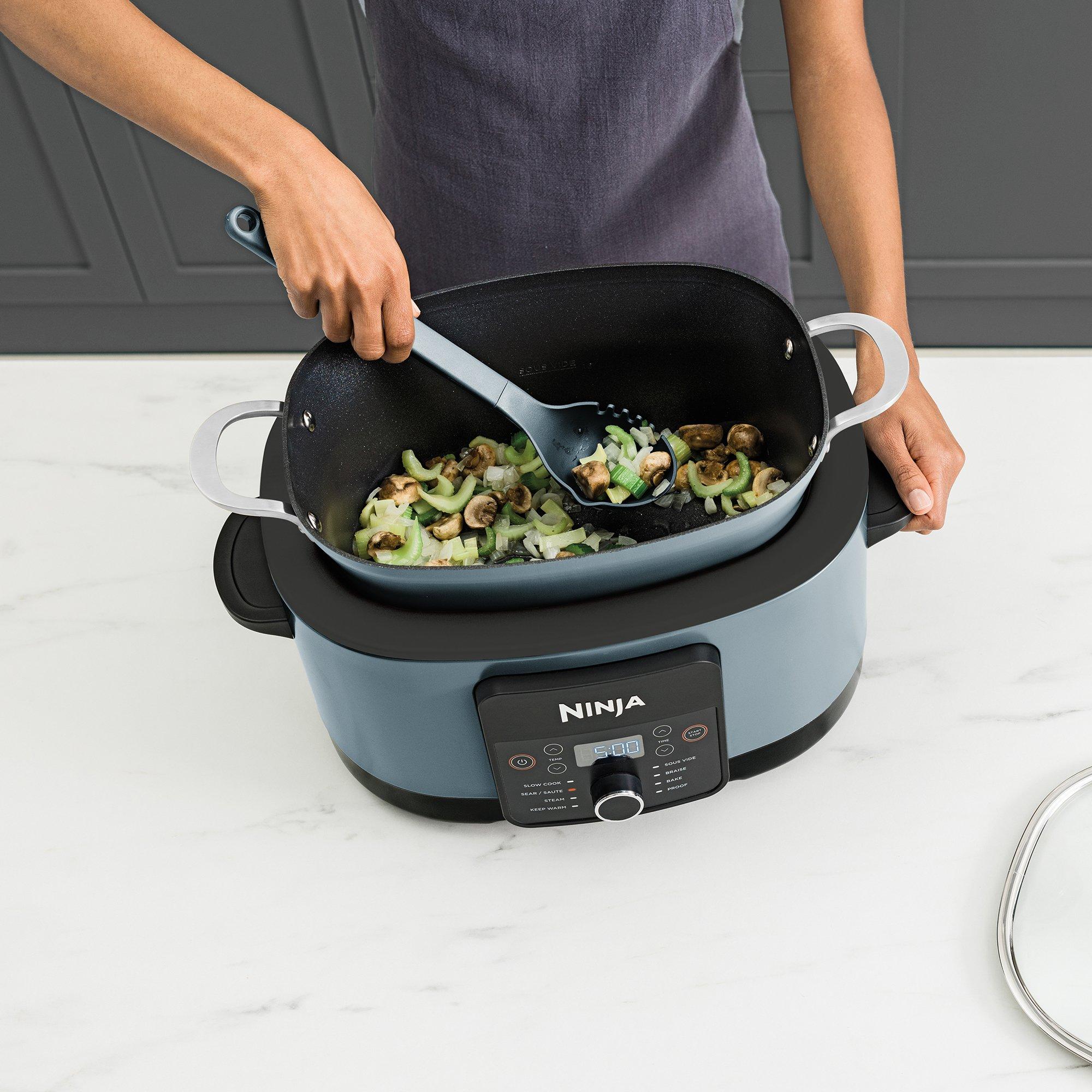 Blue - Ninja - Foodi 8-in-1 PossibleCooker, Sea Salt Grey - 2