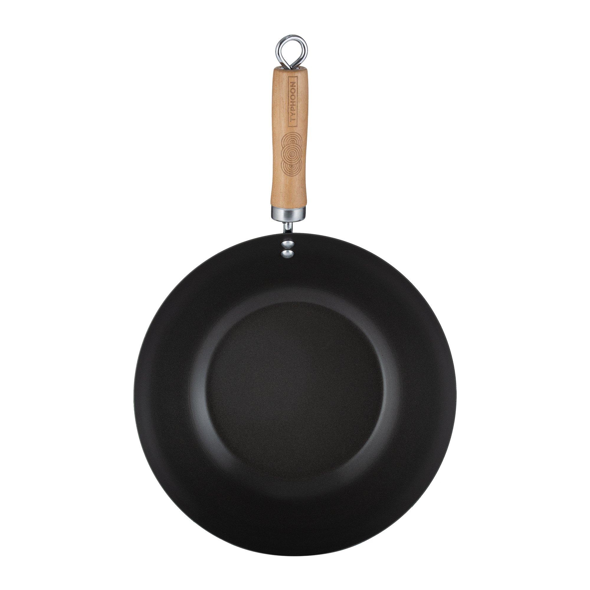 Black - Typhoon - World Foods Wok 31cm - 4