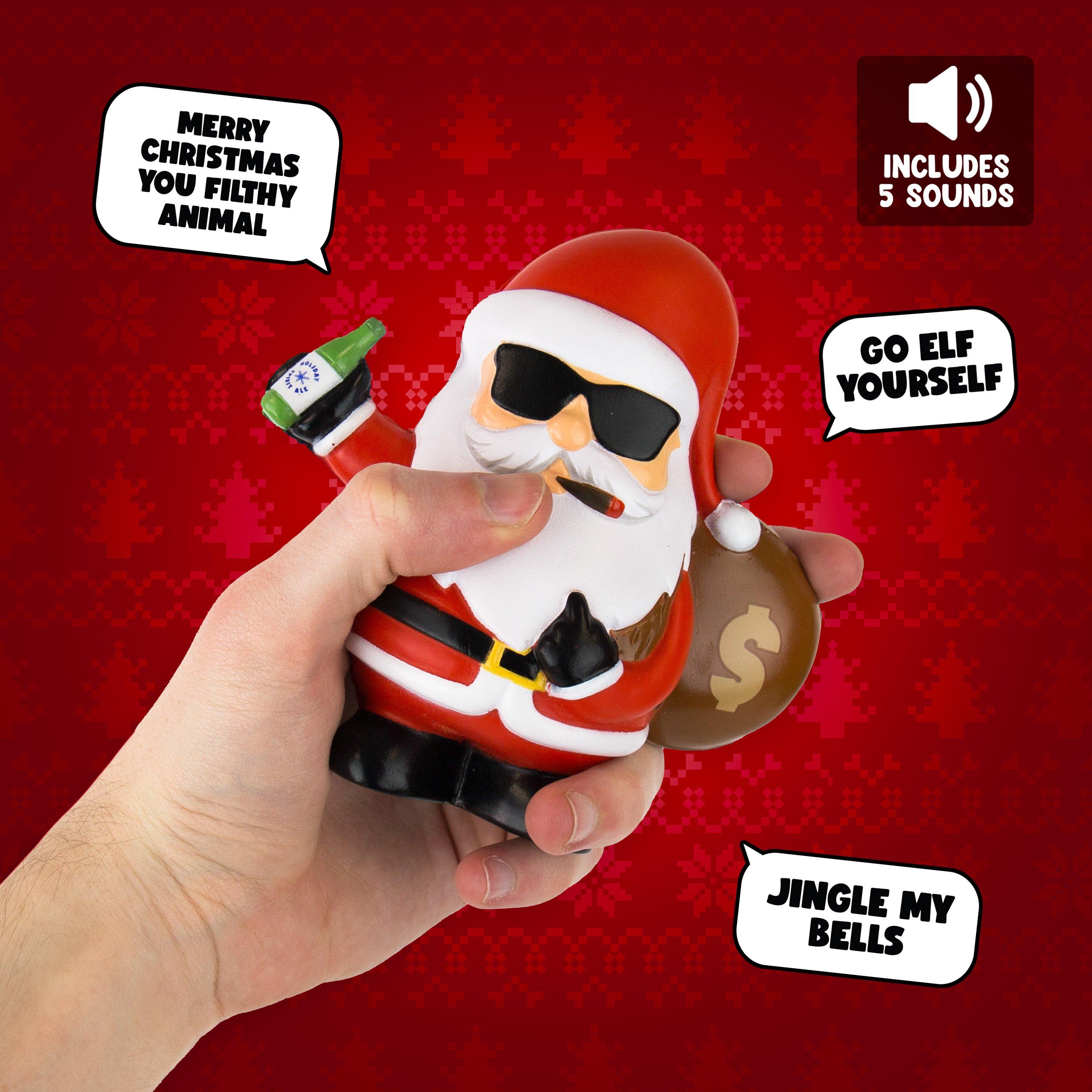 Multi - Gift Republic - Bad Santa – Talking Stress Reliever - 3