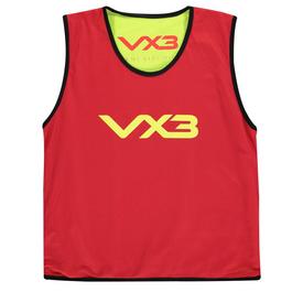 VX-3 VX3 Reversible Mesh Hi Viz Training Bib Junior