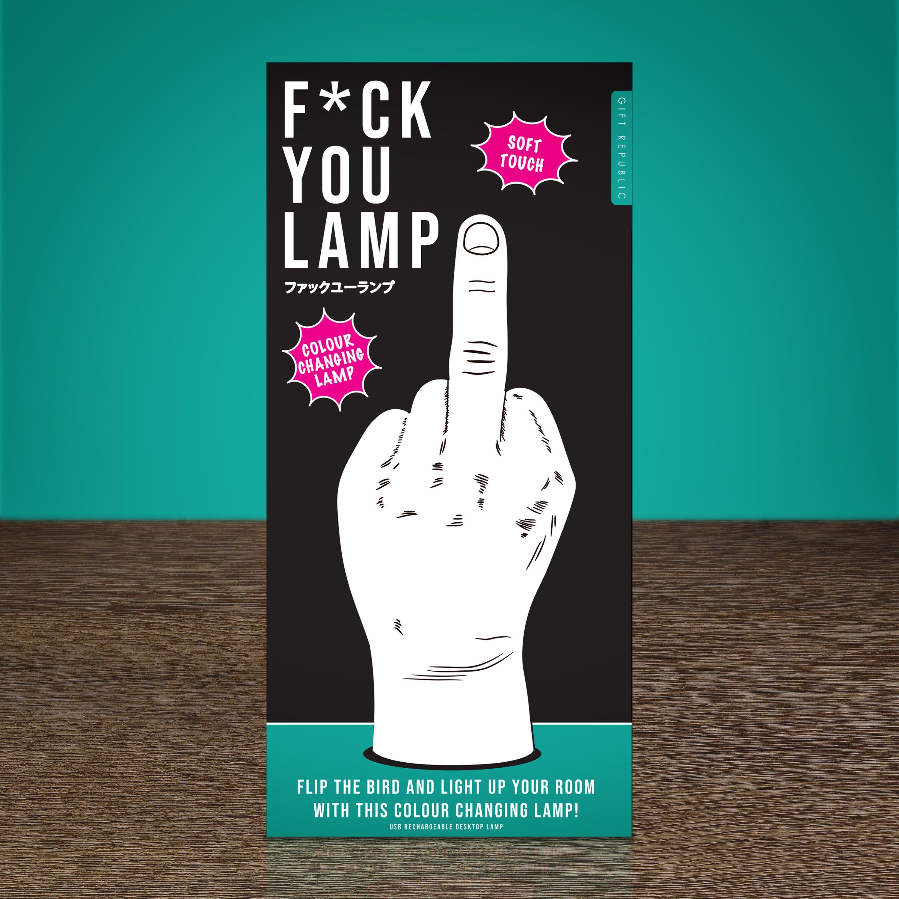 Multi - Gift Republic - Swearing Lamp - 4