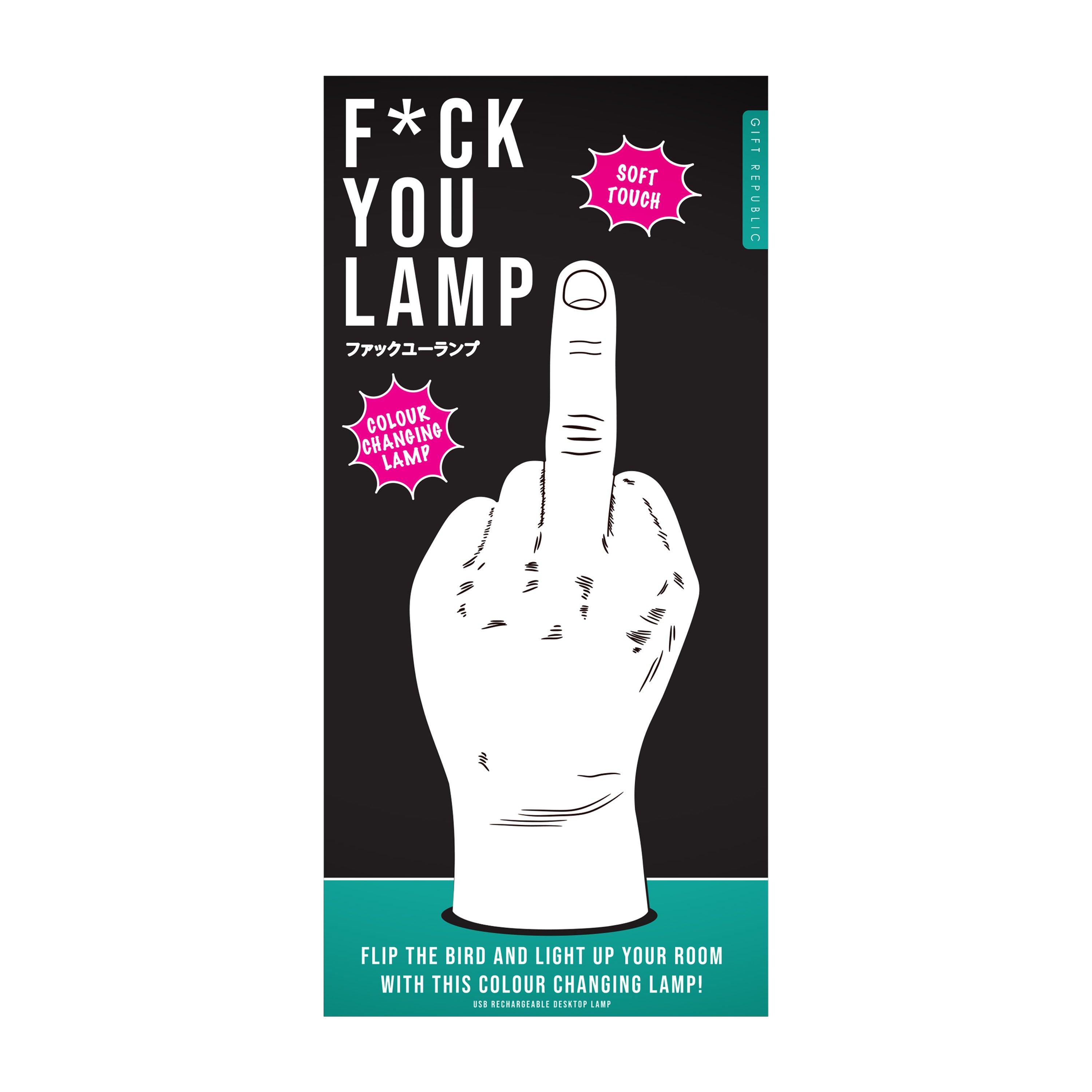 Multi - Gift Republic - Swearing Lamp - 5