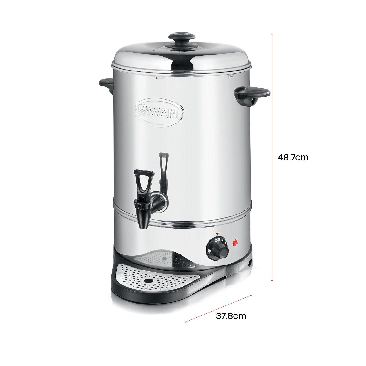 Stainless Steel - Swan - 16 Litre Catering Urn - 6