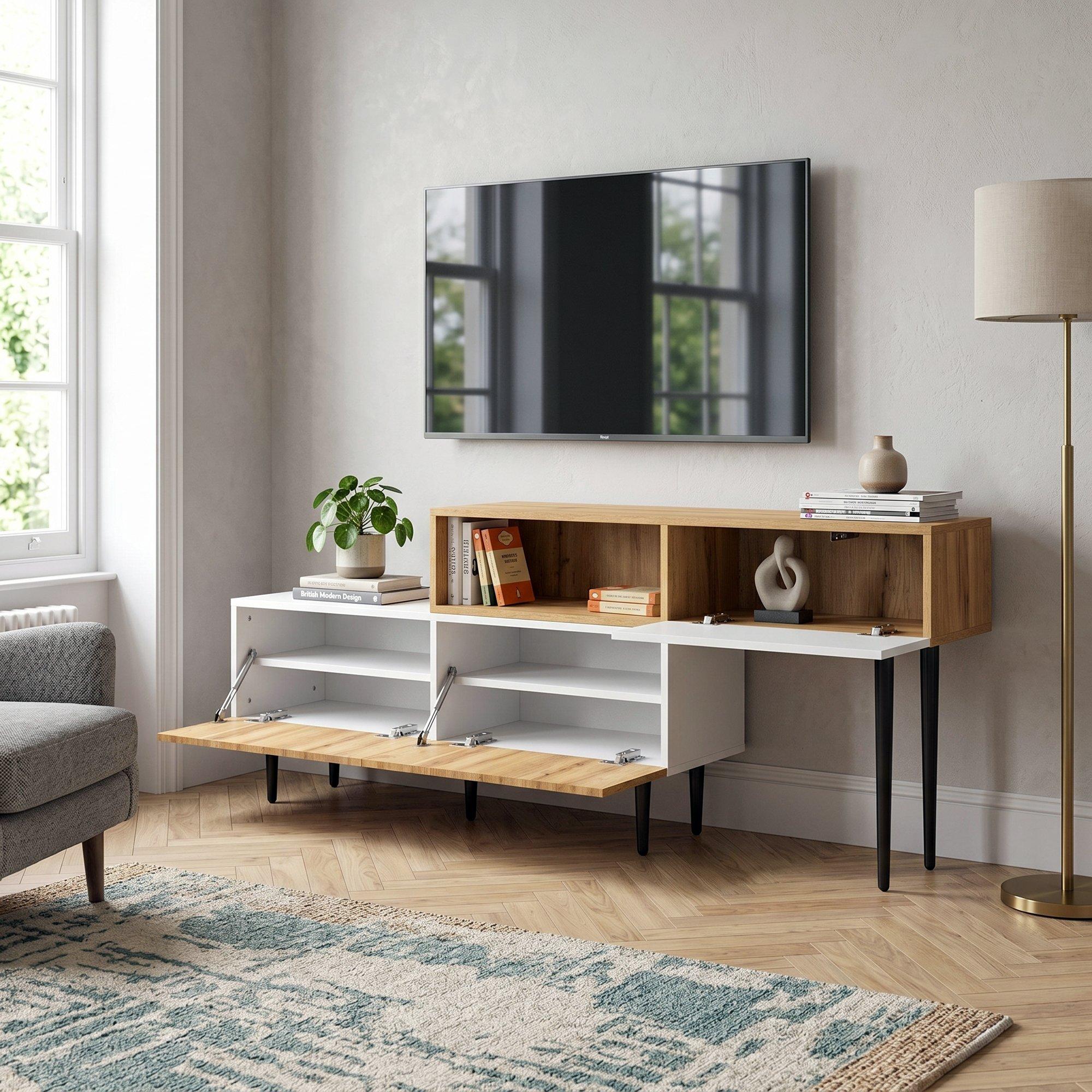 Natural - Urban Meuble - TV Cabinet Modular Adjustable - 2