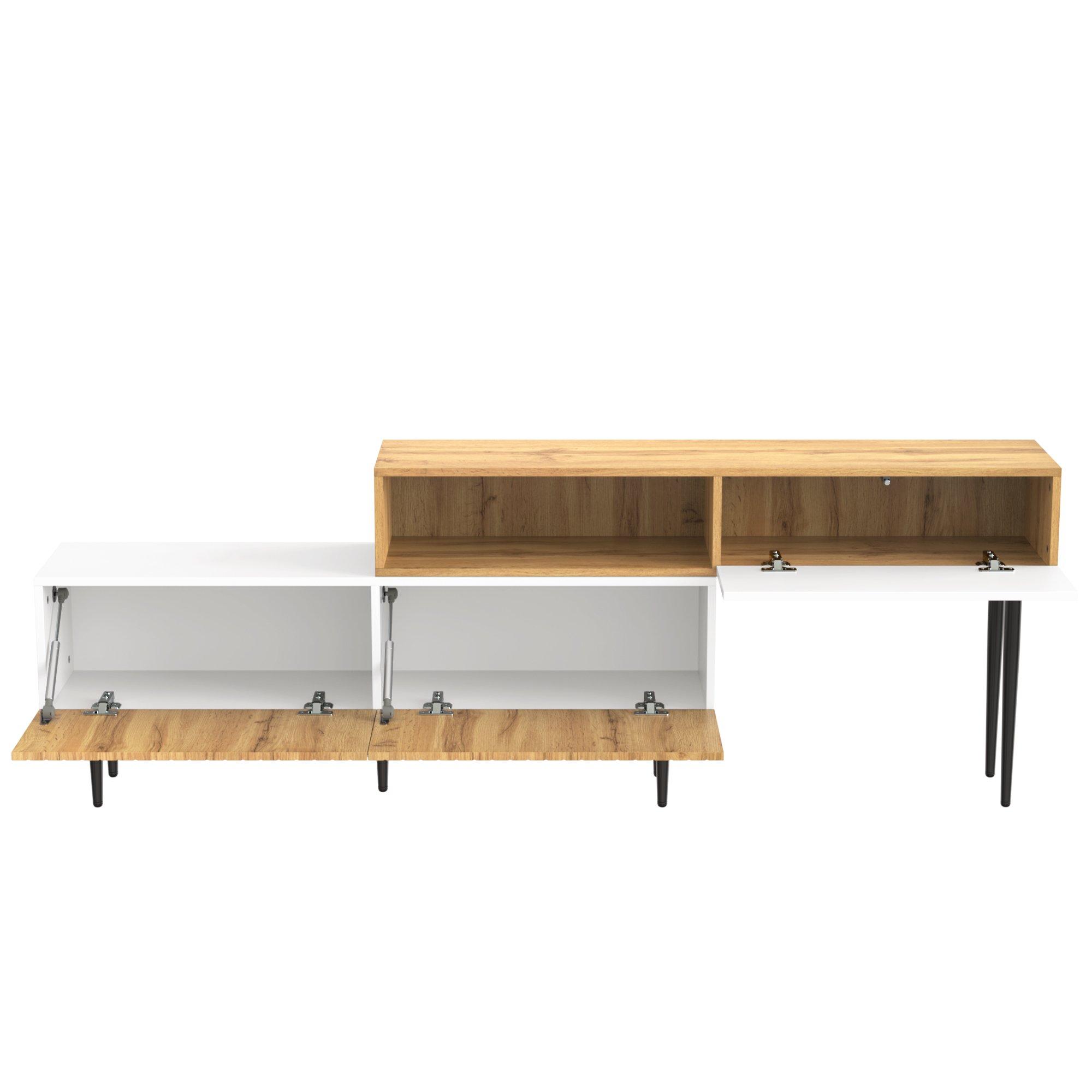 Natural - Urban Meuble - TV Cabinet Modular Adjustable - 7