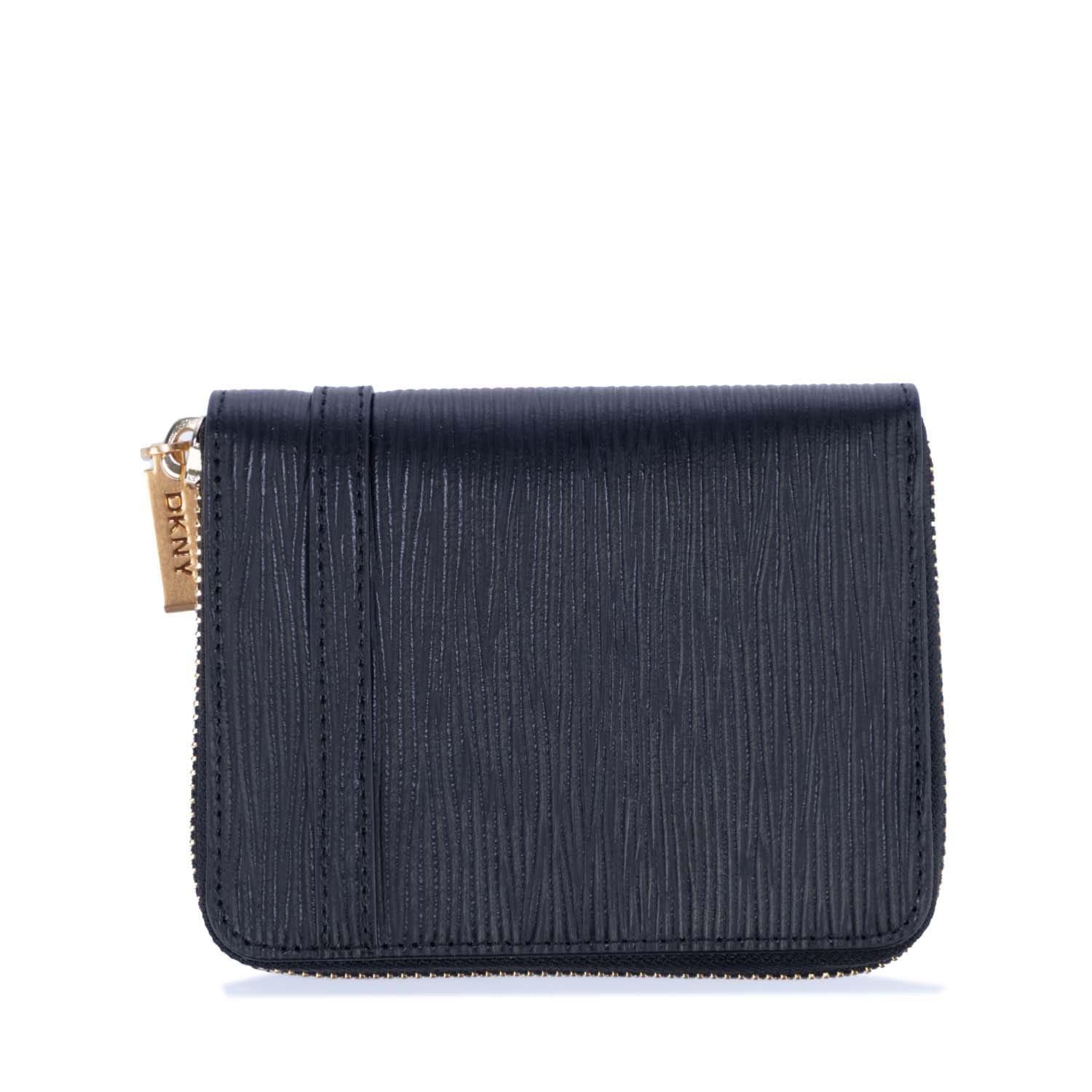 Black Gold - DKNY - Avril  Zip Around Wallet - 2