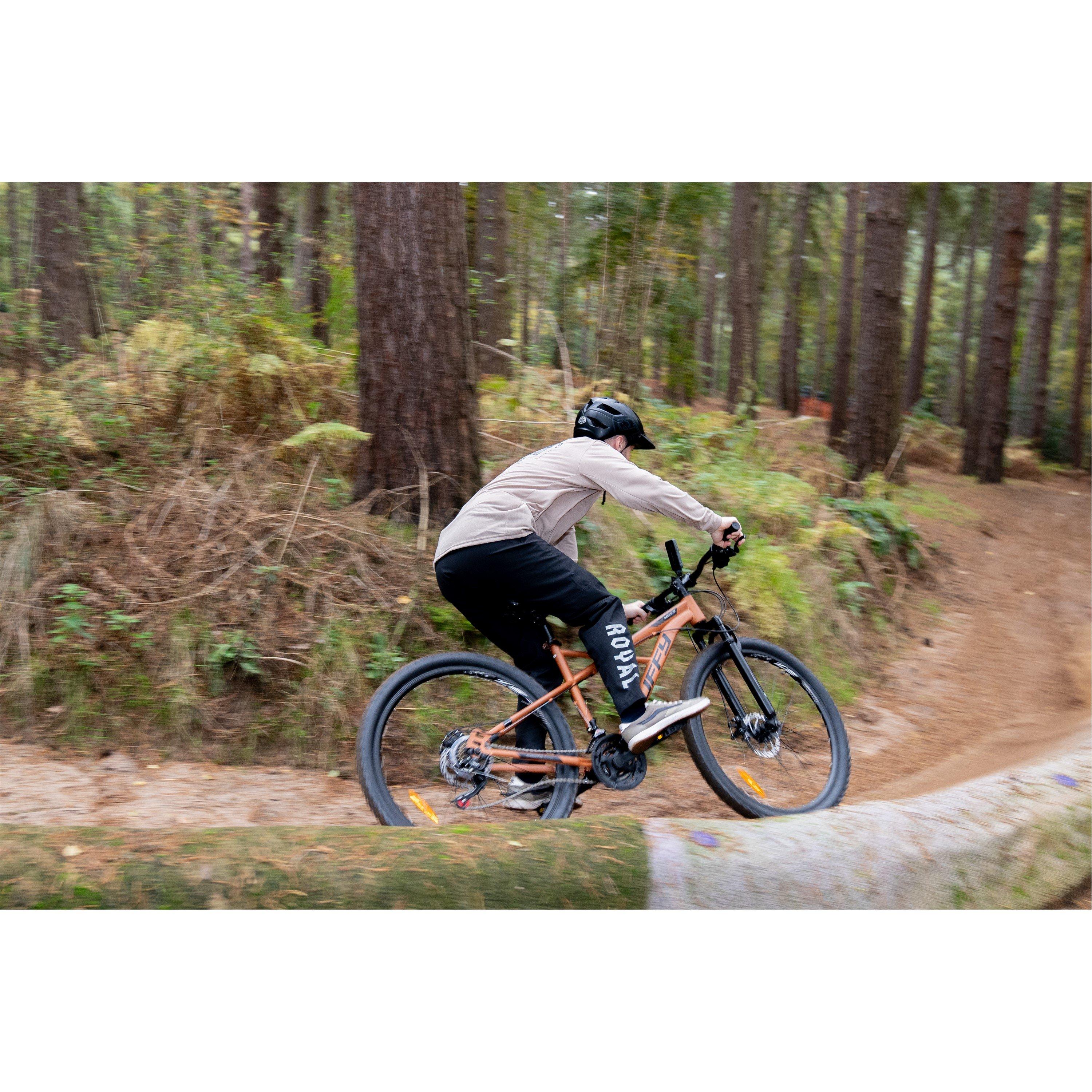 Brown - Huffy - Huffy Korros 27.5" Mountain Bike Hardtail Front Su - 3