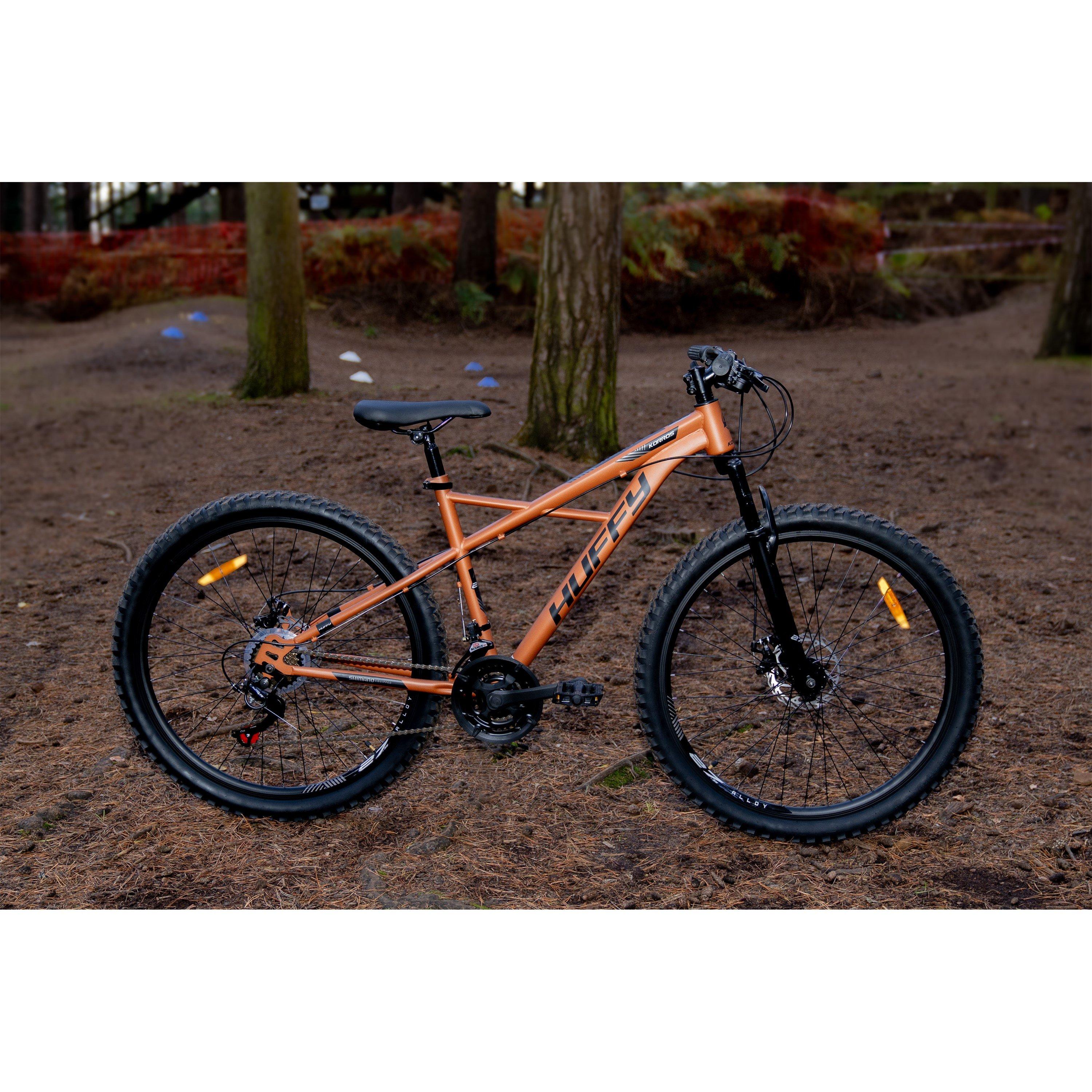 Brown - Huffy - Huffy Korros 27.5" Mountain Bike Hardtail Front Su - 5