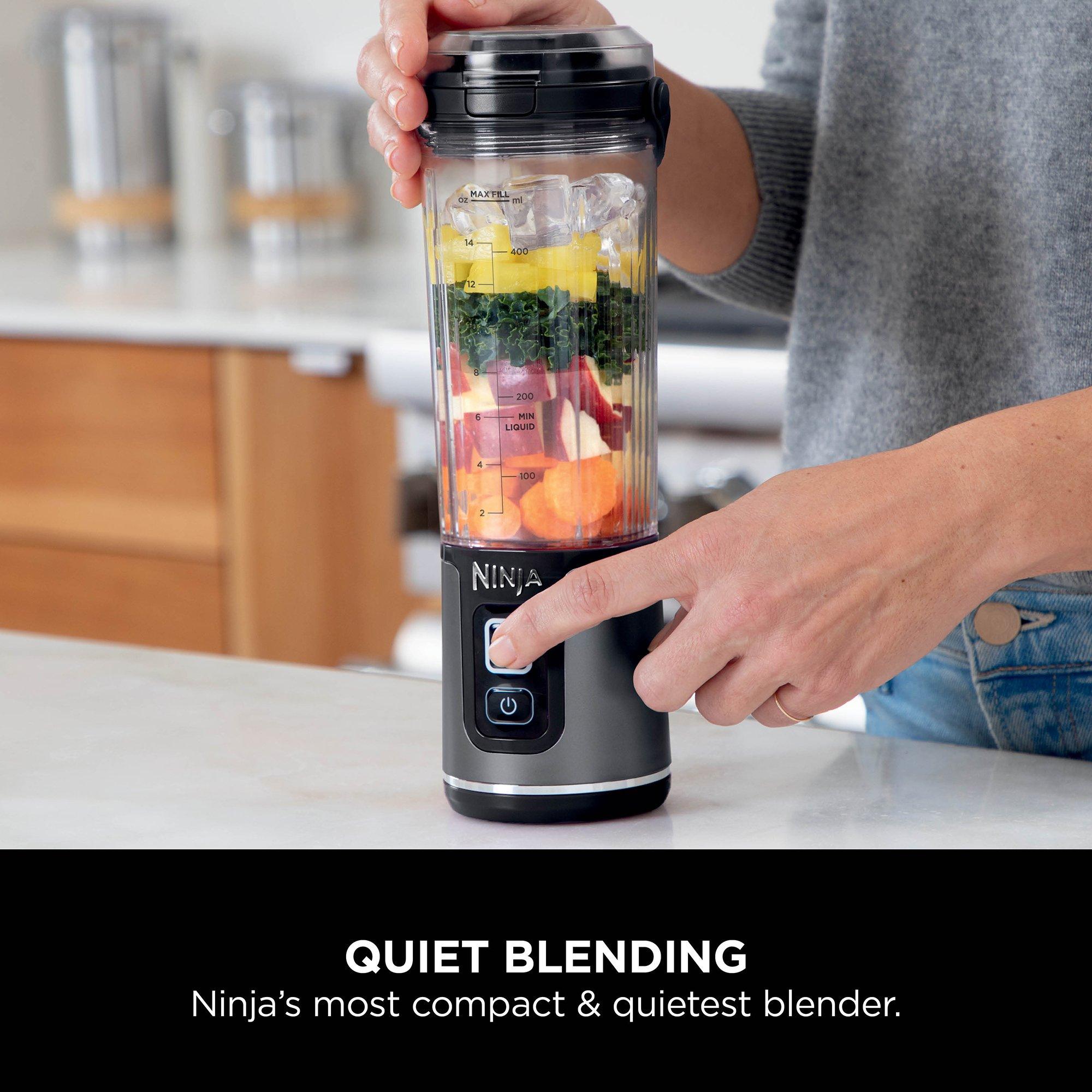 Black - Ninja - Blast Cordless Portable Blender – Black BC151UKBK - 2